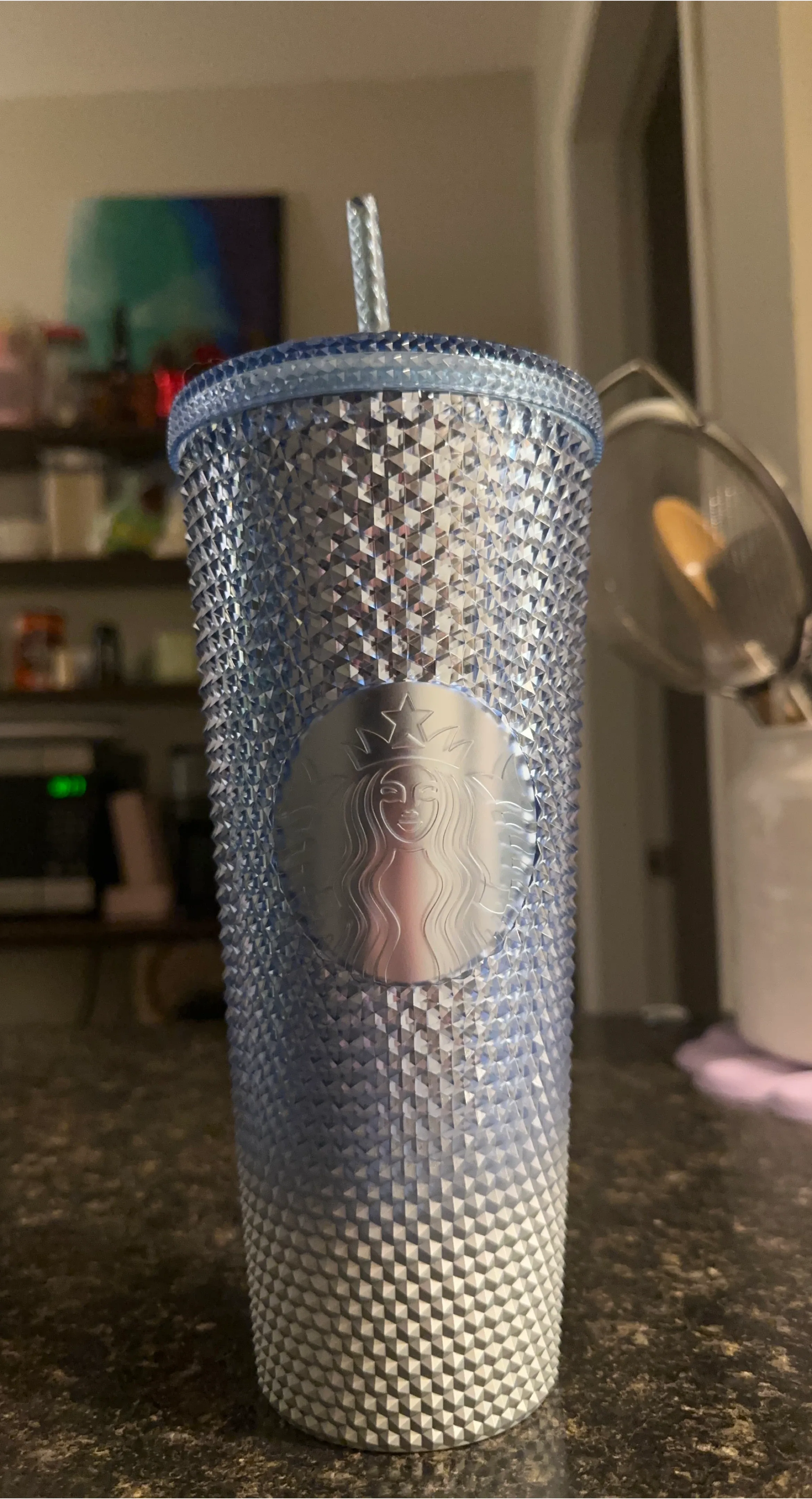 Starbucks Blue Iridescent Tumbler