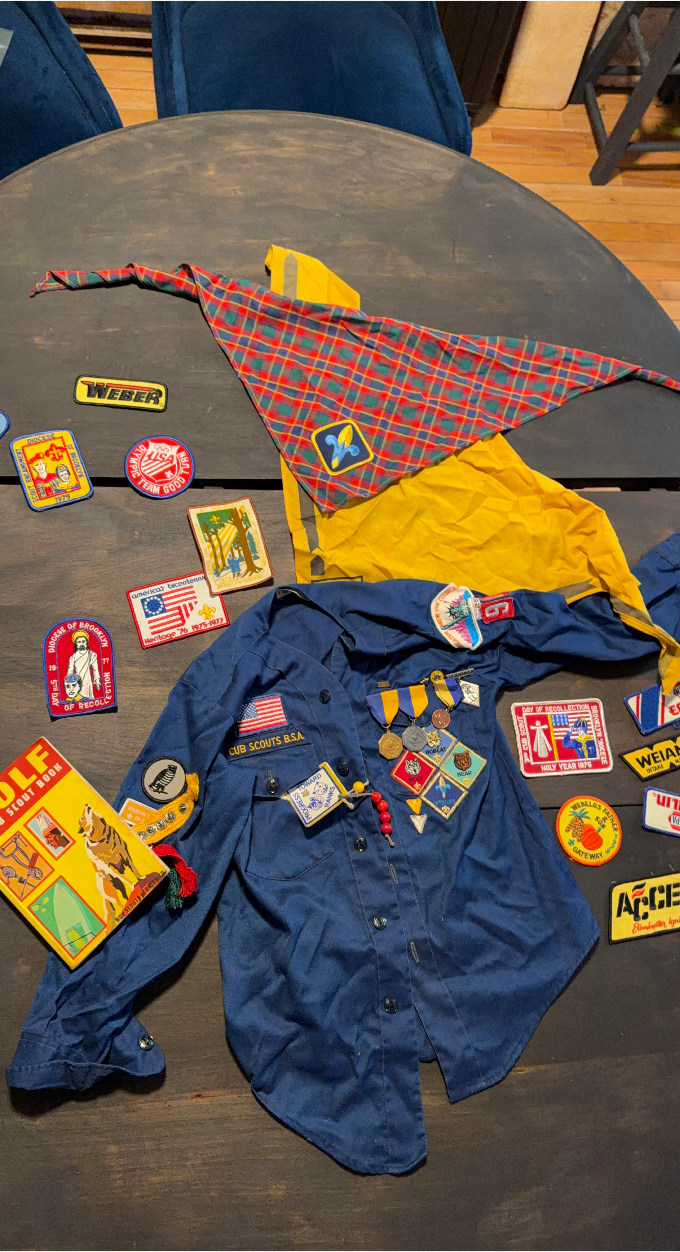 Vintage Cub Scouts Uniform & Patches