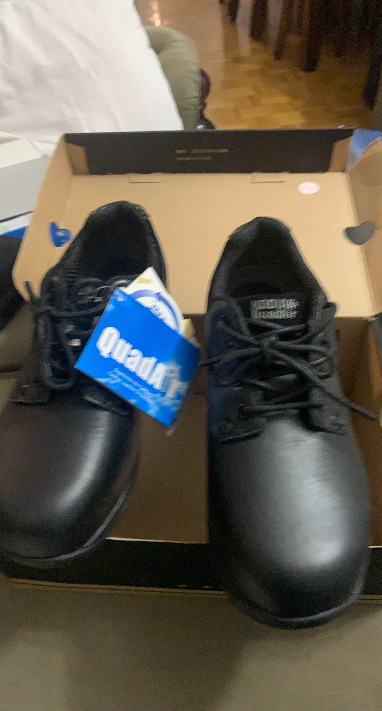 Kodiak QuadA Black Shoes