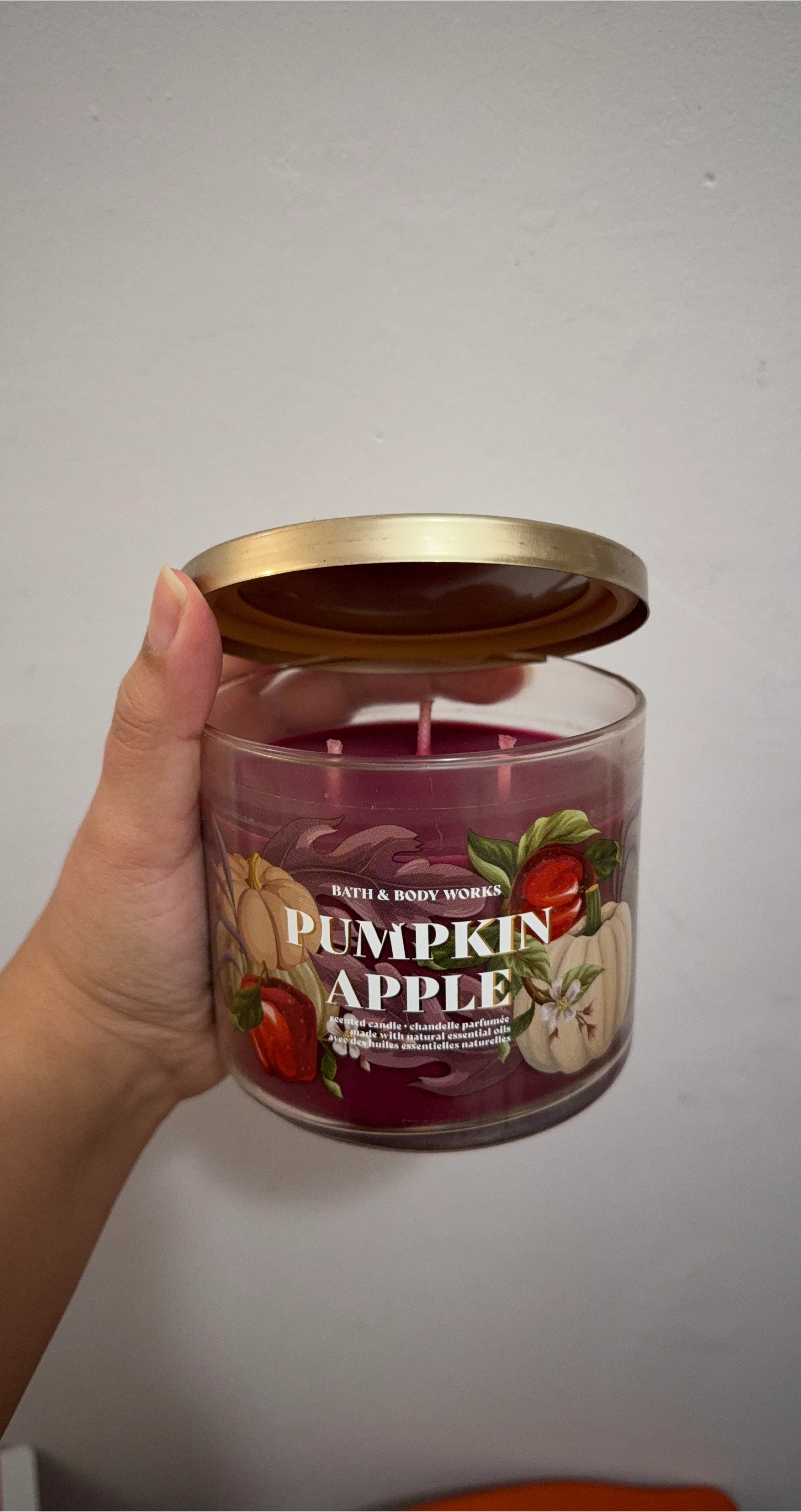 Bath & Body Works Pumpkin Apple Candle