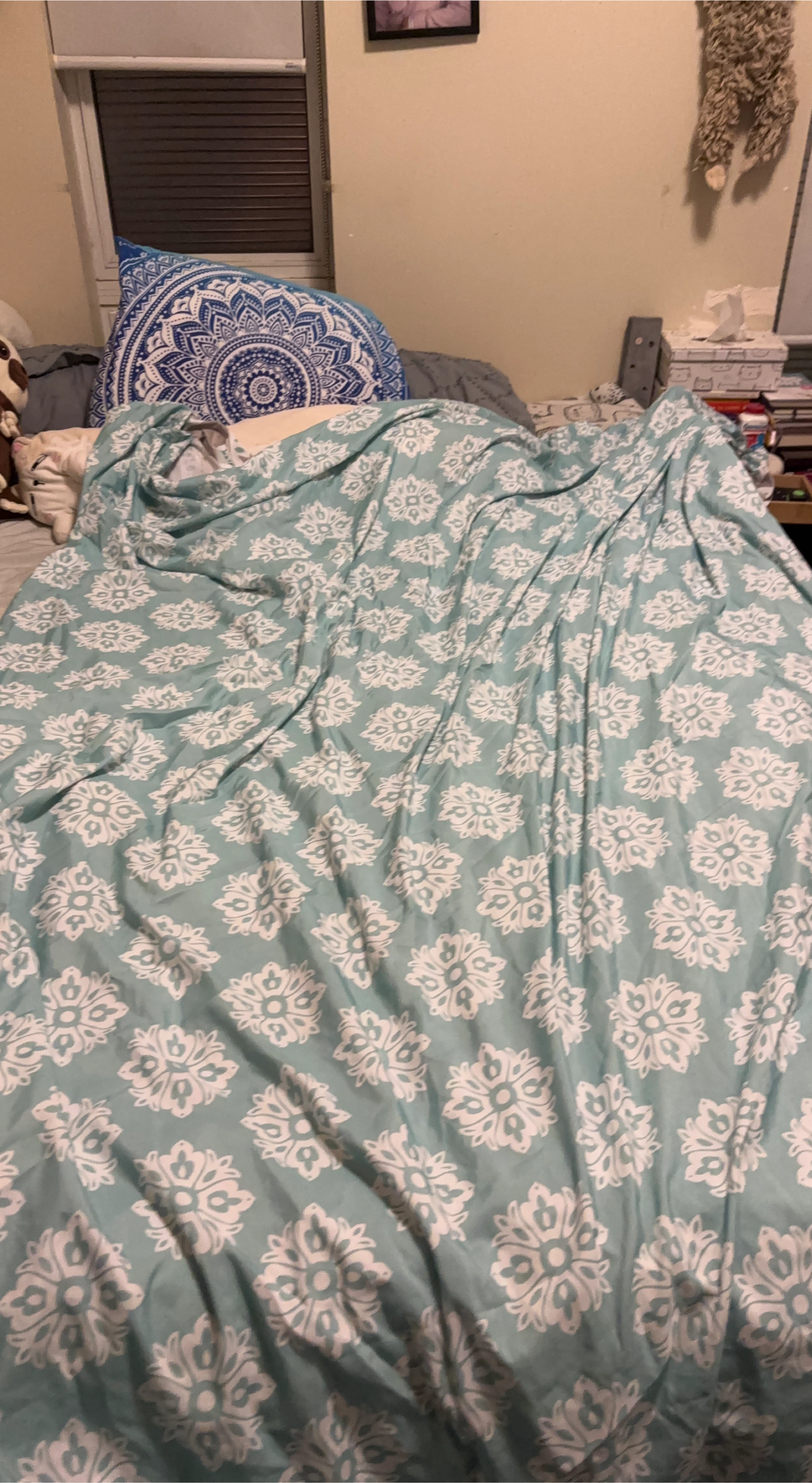 Patterned Light Duvet Cover