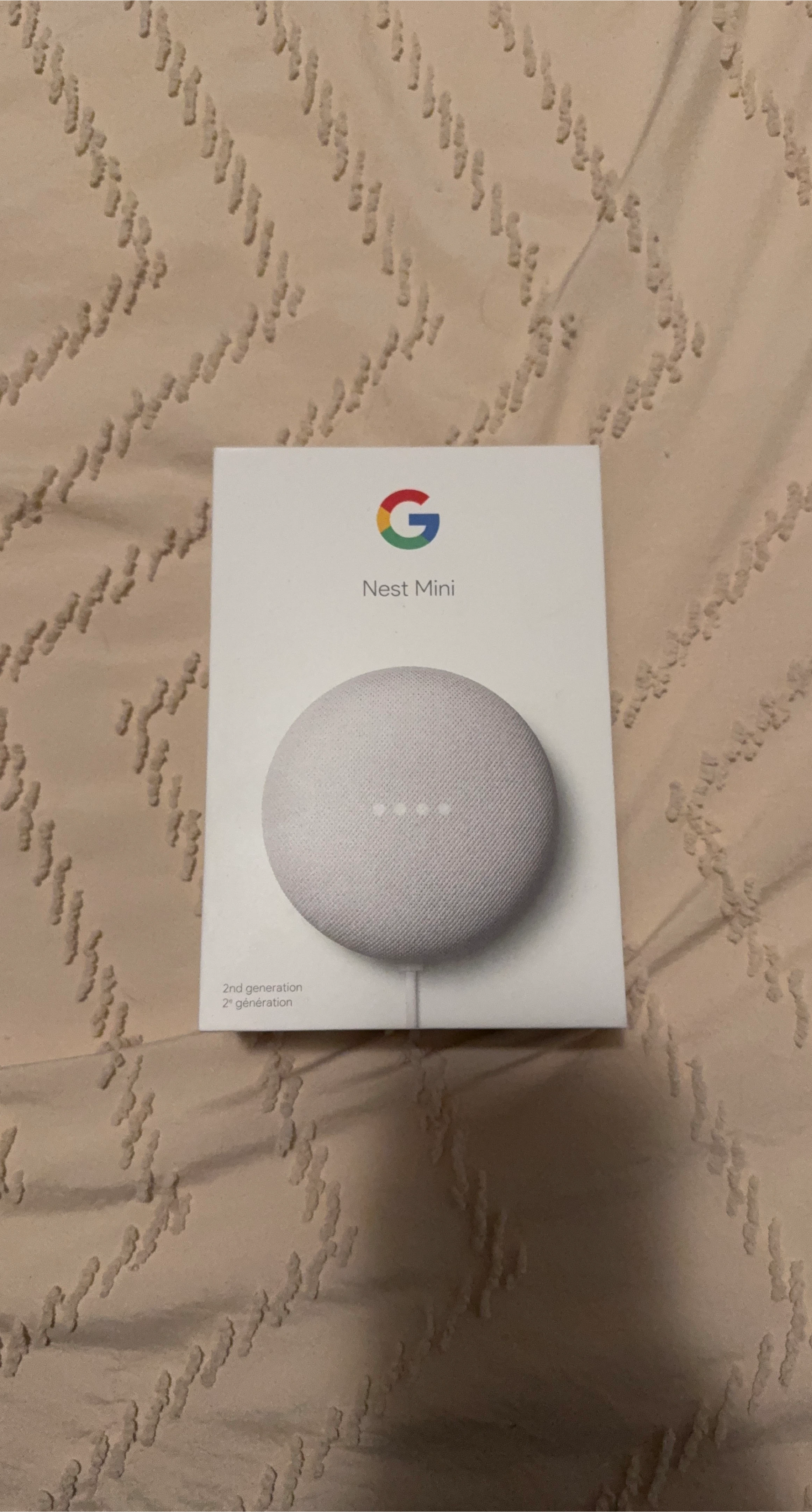 New Google Nest Mini 2nd Generation
