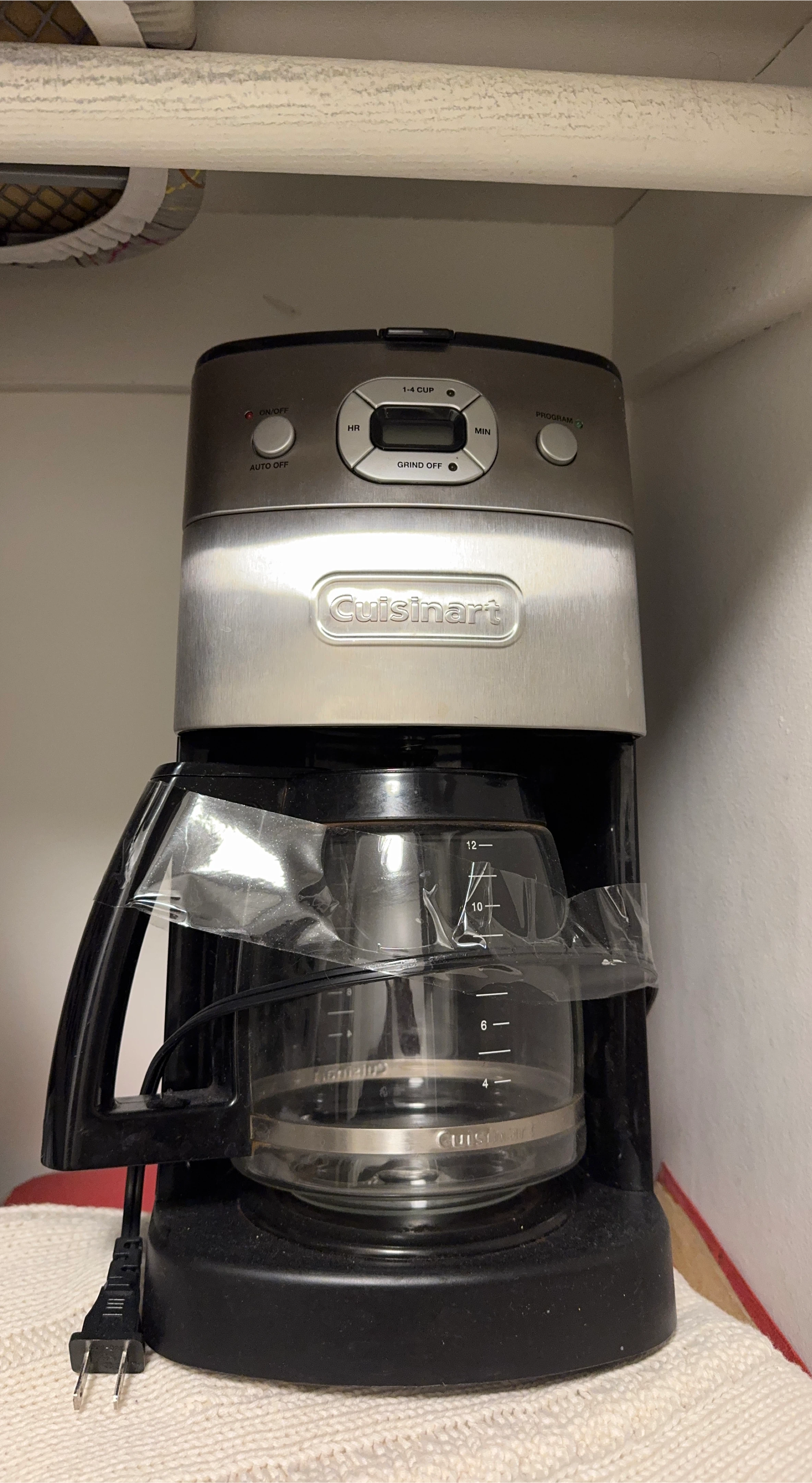 #cleanout Cuisinart Grind & Brew 12-Cup Coffee Maker