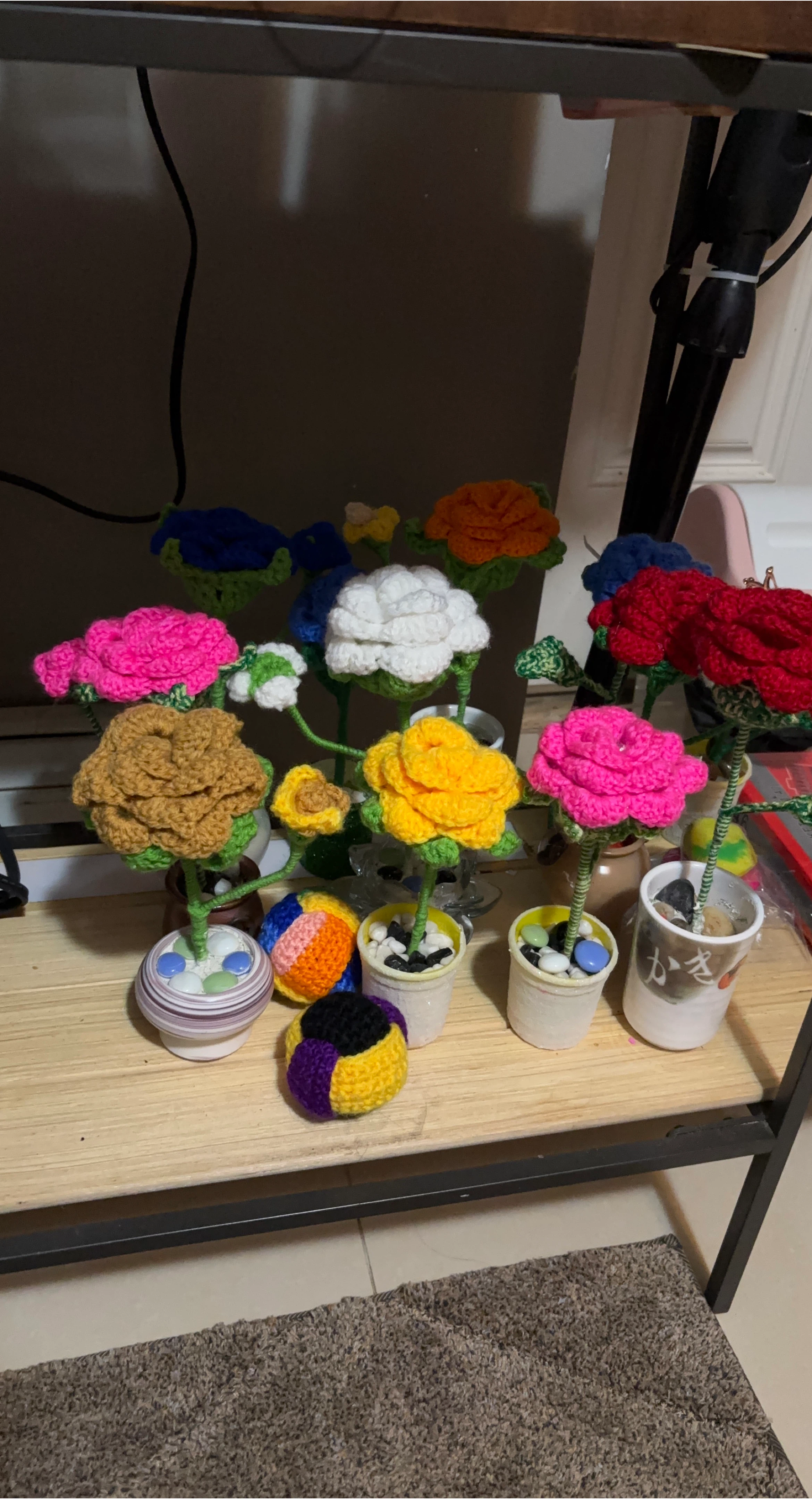 Handmade Crocheted Flowers
