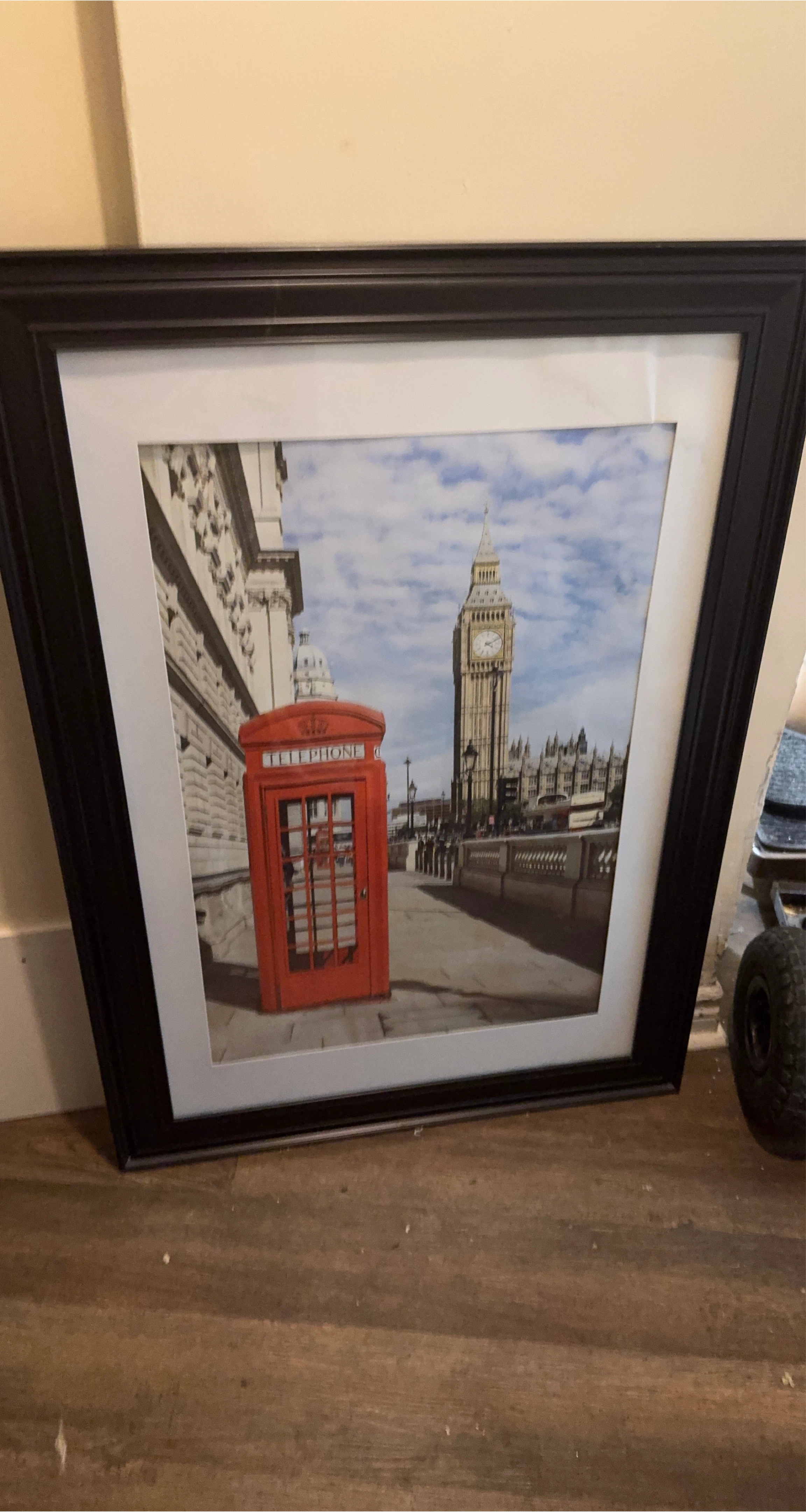 Framed London Scene Art