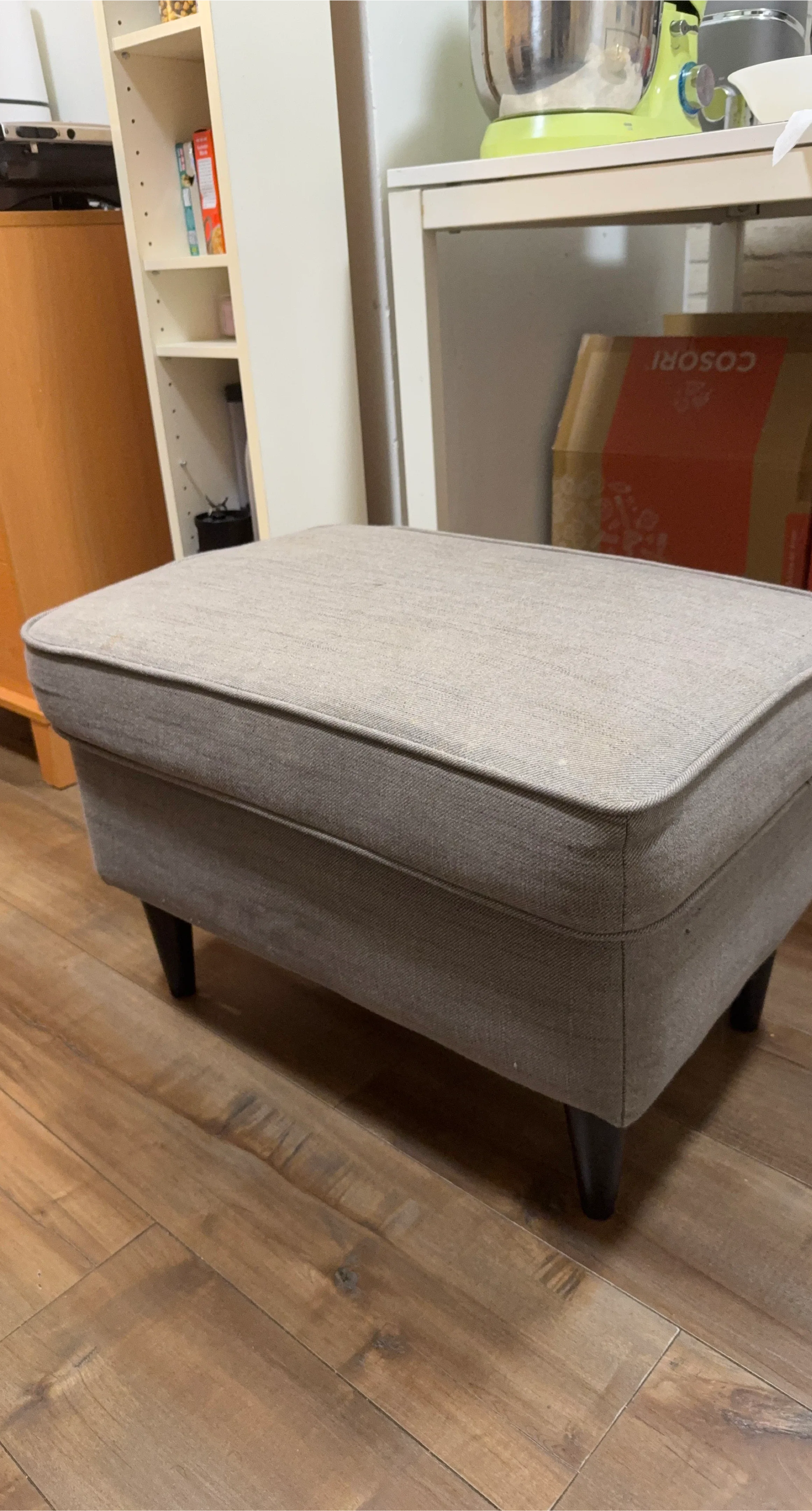 Upholstered Ottoman Footstool