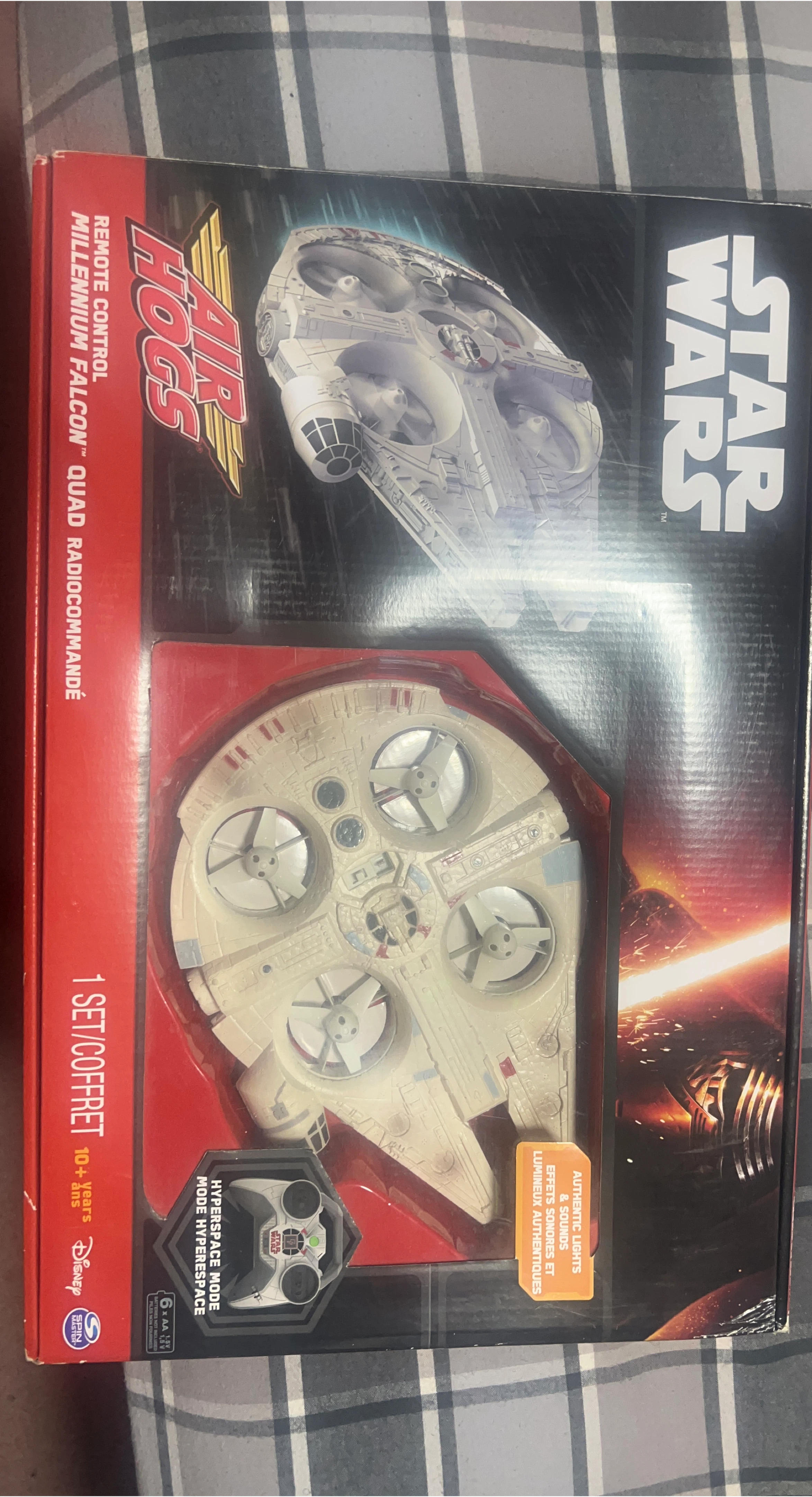 Air Hogs Star Wars Millennium Falcon Quad