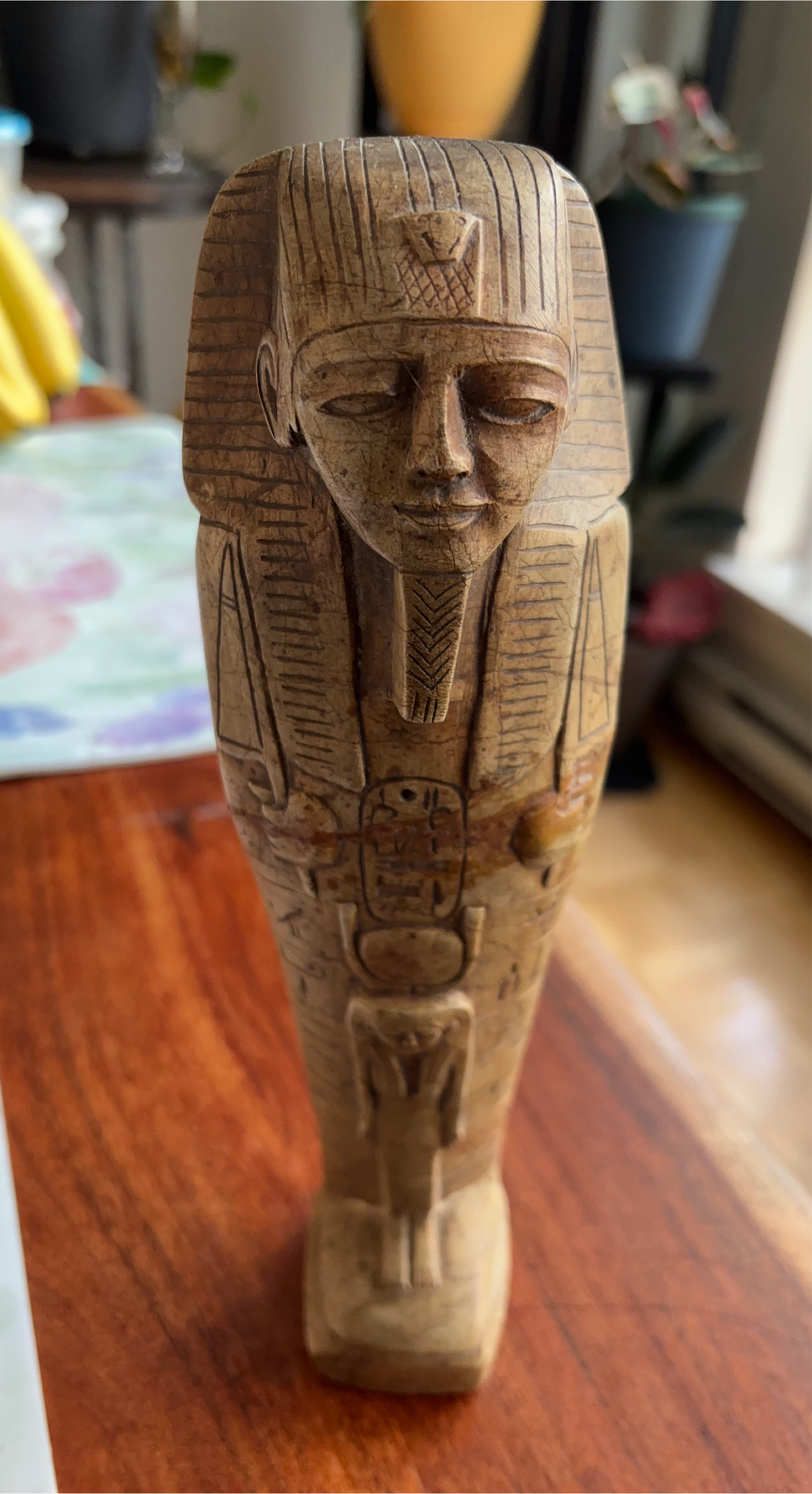 Egyptian Sarcophagus Statue