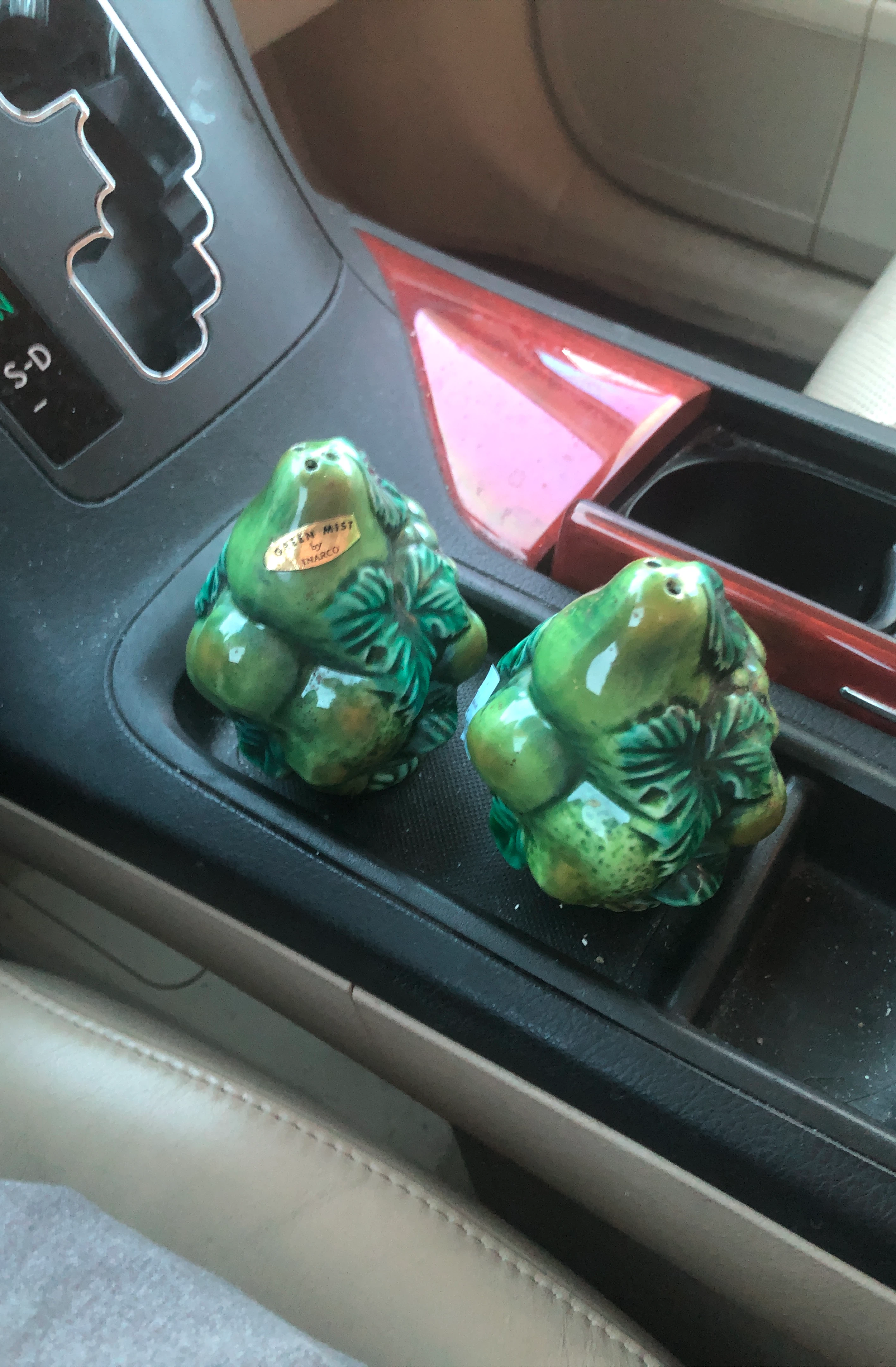 Vintage Green Mist by Inarco Salt & Pepper Shakers