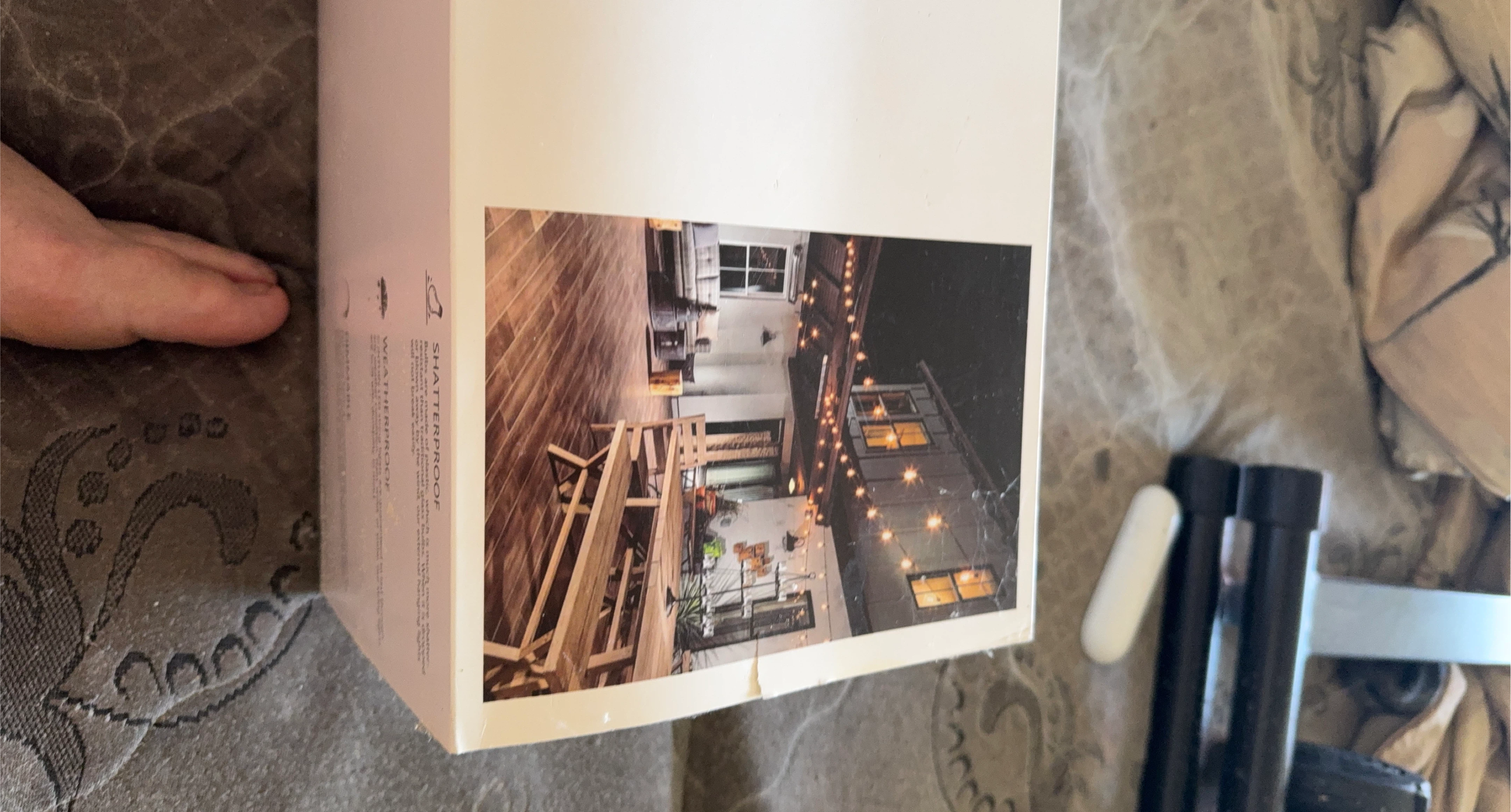 LED 95 foot party lights