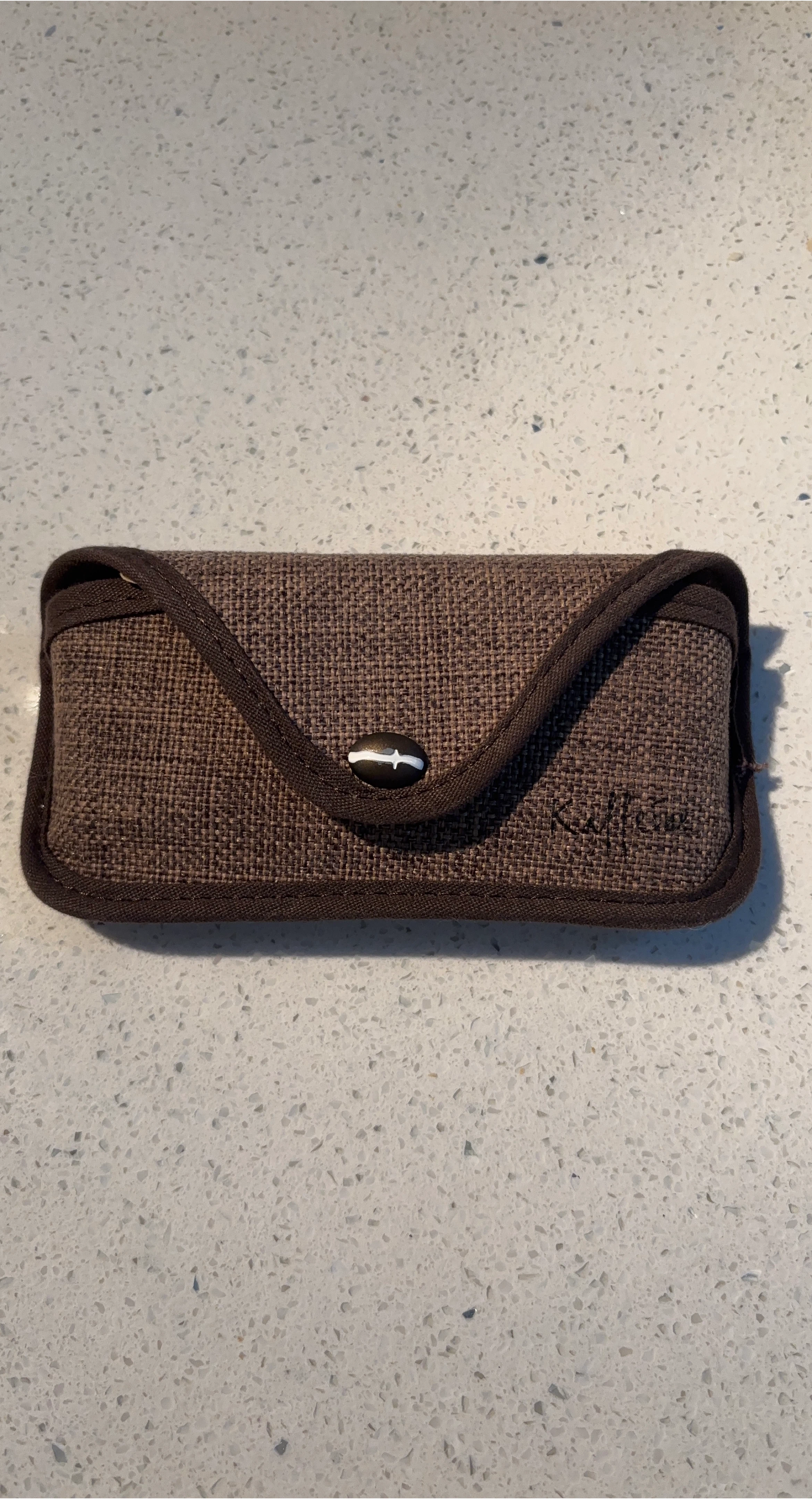 Kaffeine Eyeglasses Case with Cleaning Cloth