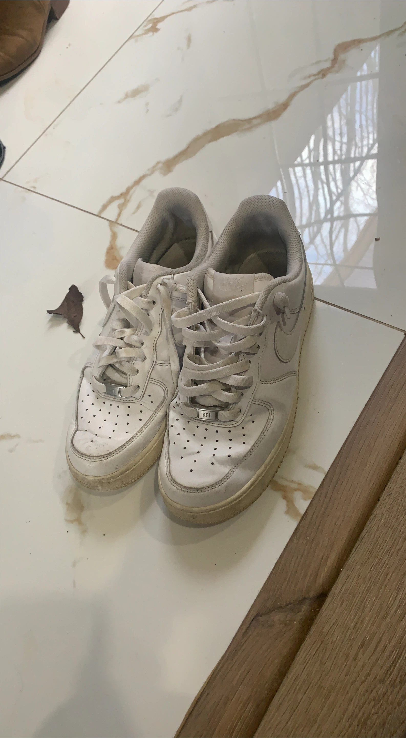 Nike Air Force 1 White Low Sneakers