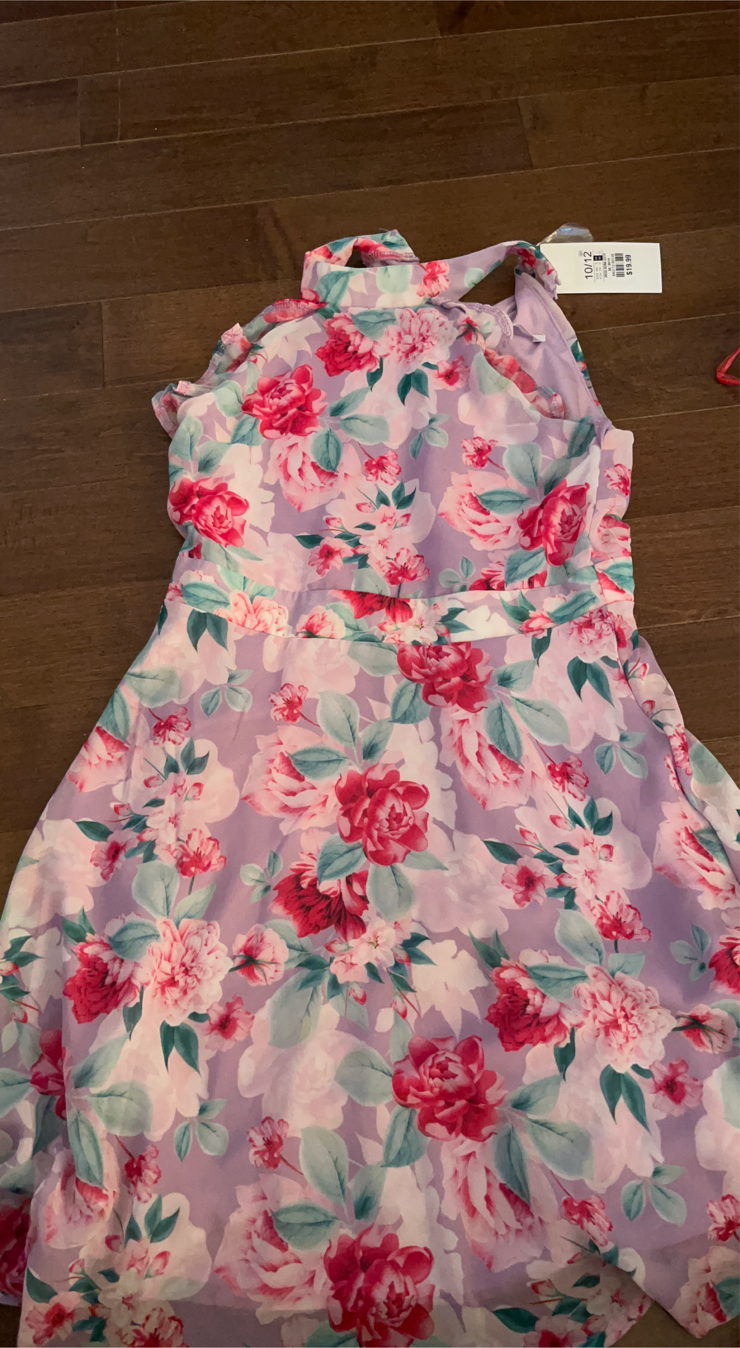 Floral Dress - Size 10/12 - New with Tags