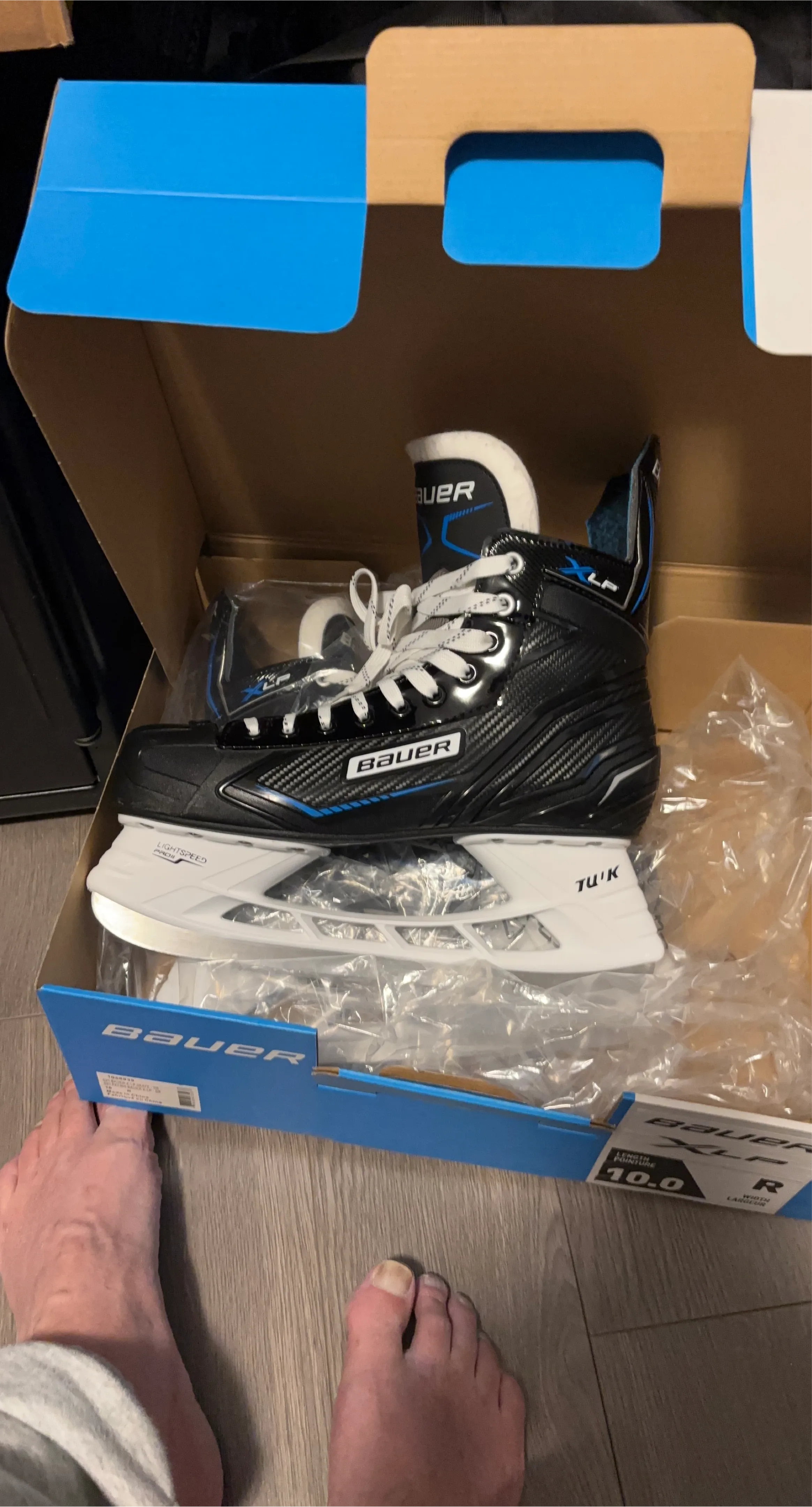 Bauer XLP Ice Hockey Skates - Size 10