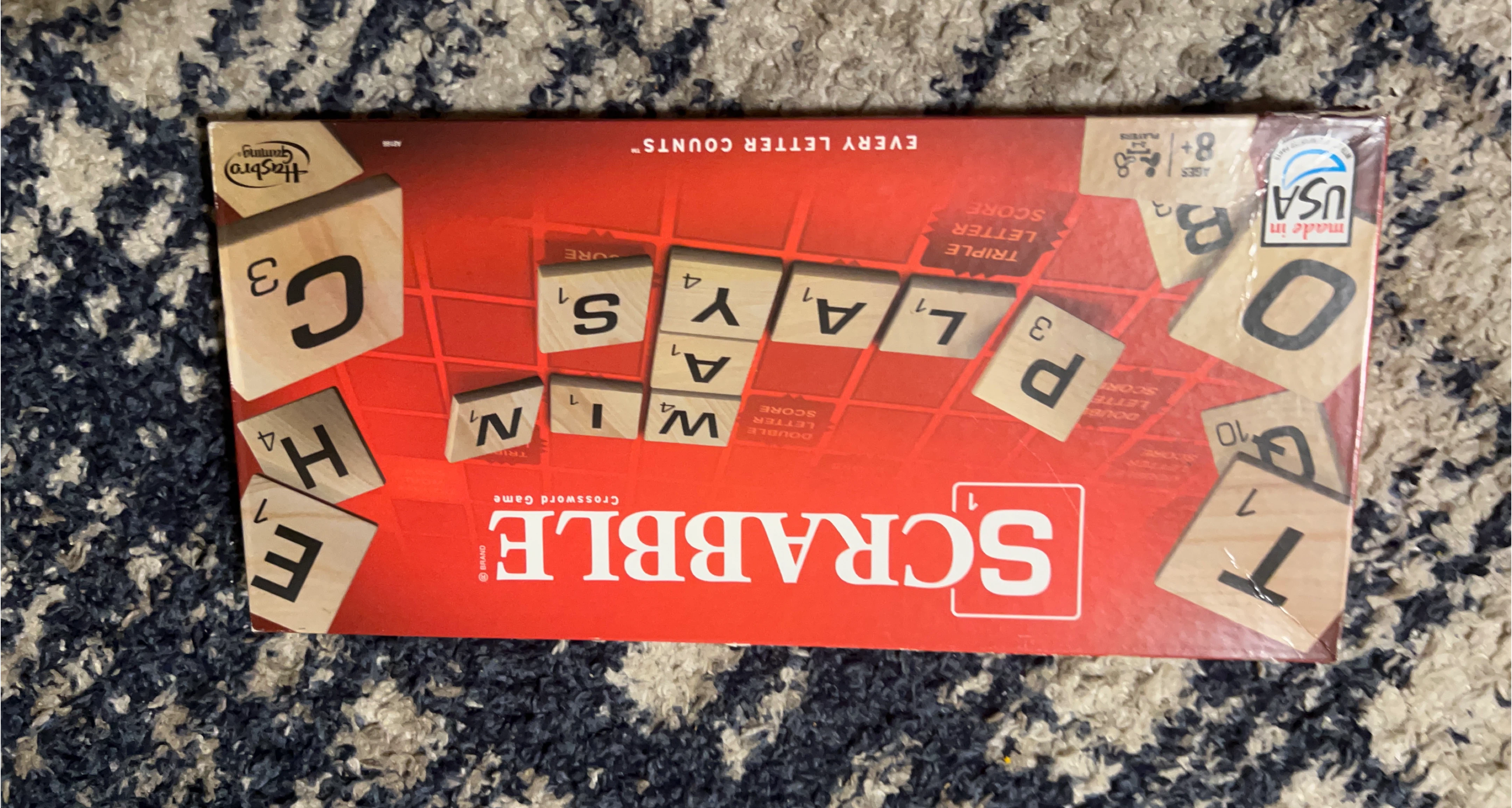 Scrabble Crossword Game by Hasbro