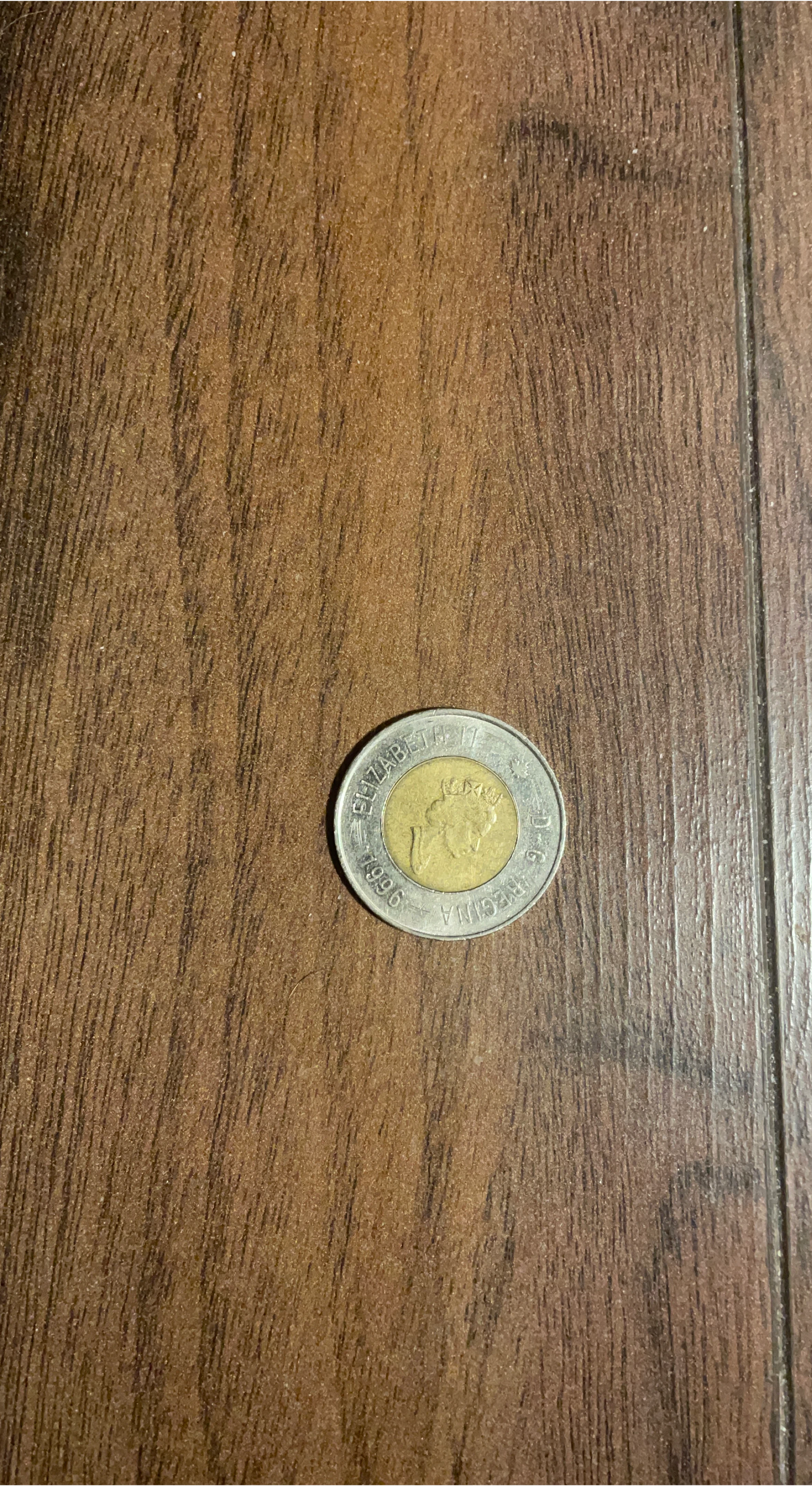 Canadian $2 Toonie Coin