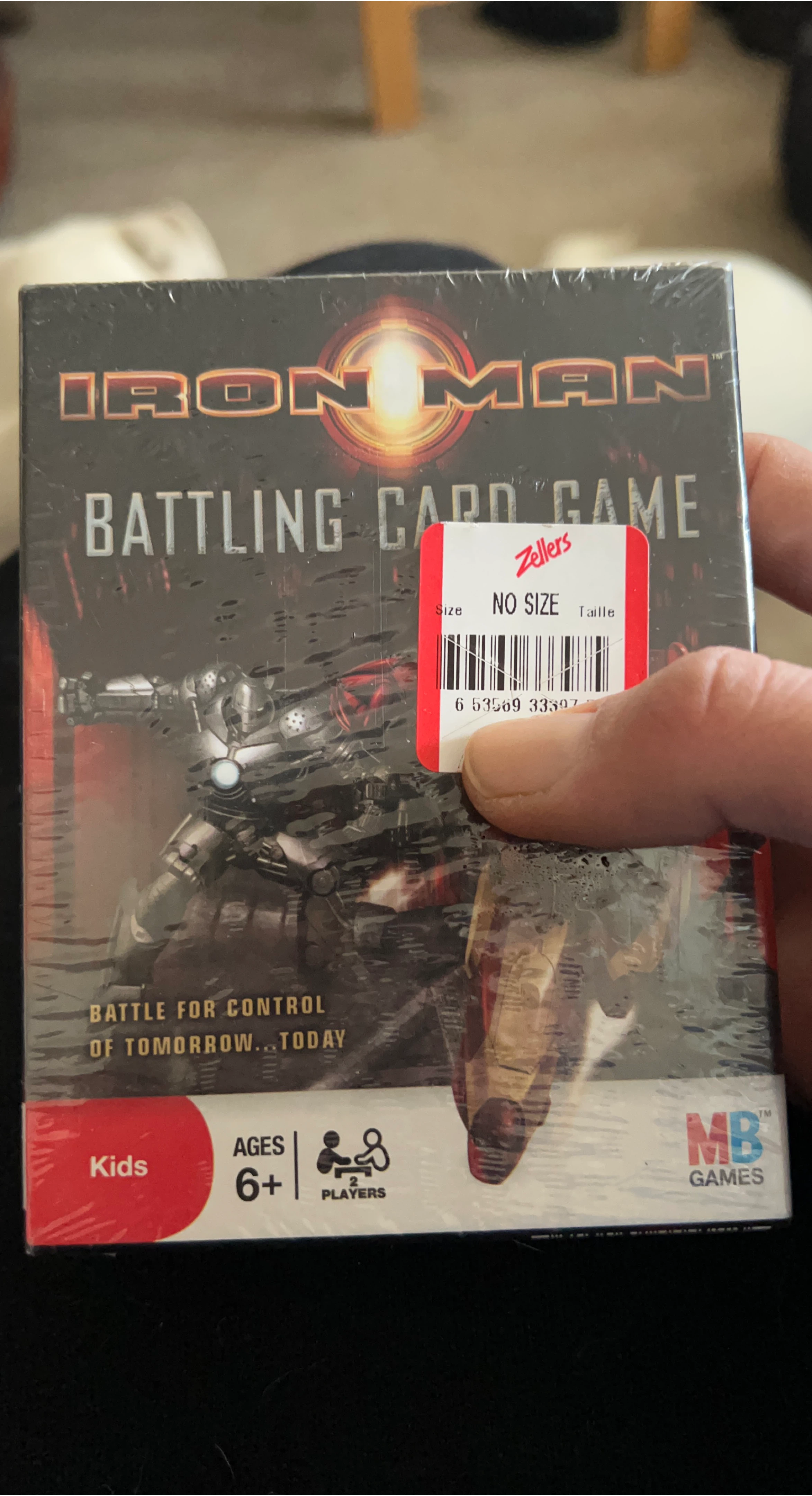 Iron Man Battling Card Game (Ages 6+)