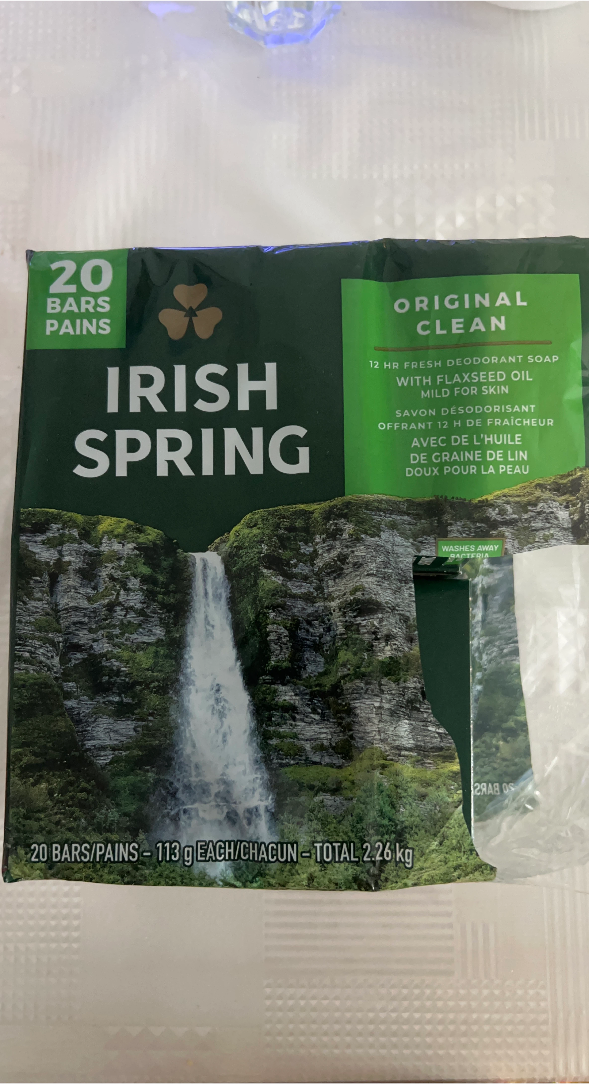 Irish Spring Original Clean Soap (15 Bars) #Cleanout