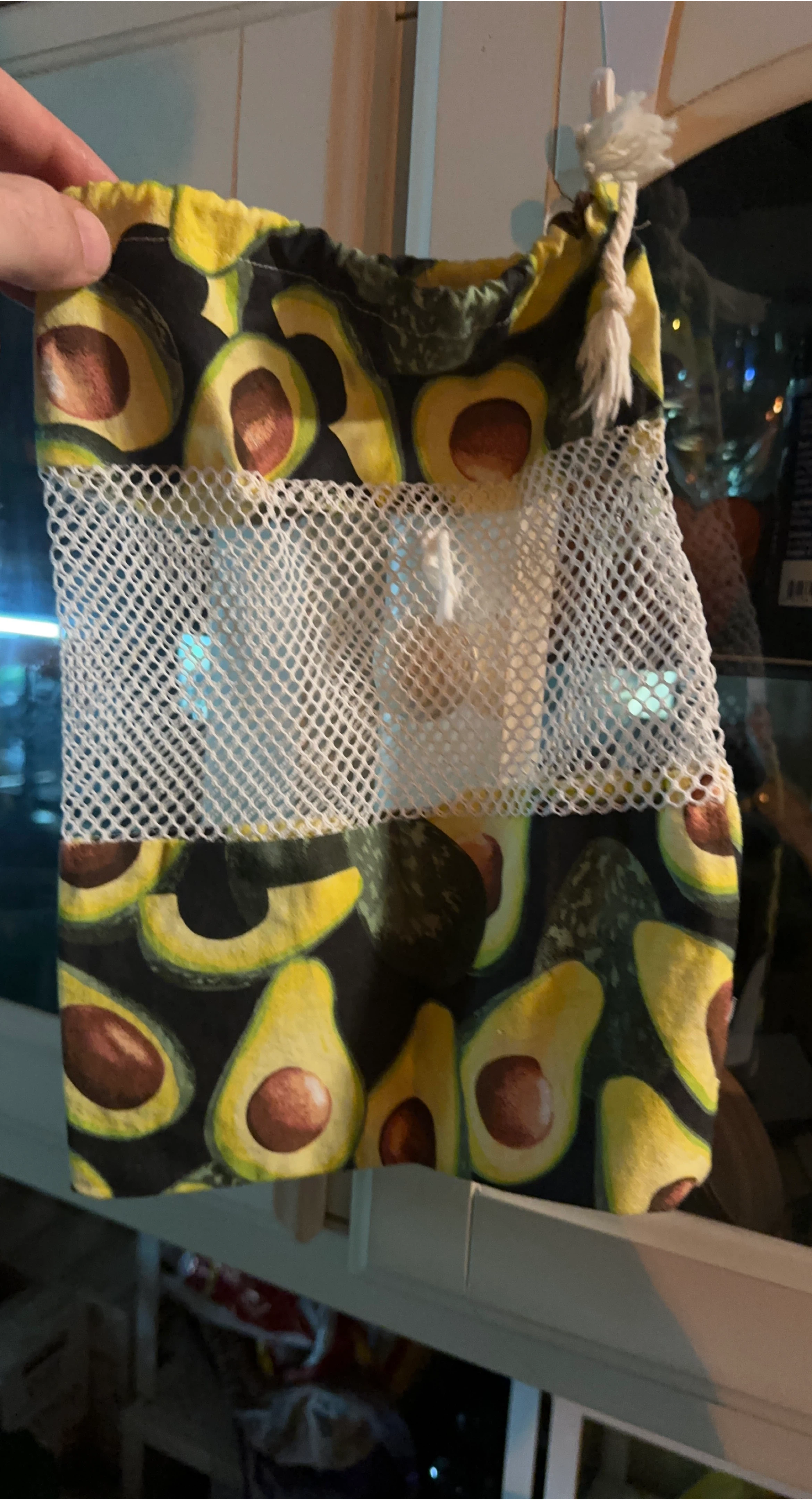 Avocado Print Reusable Produce Bag