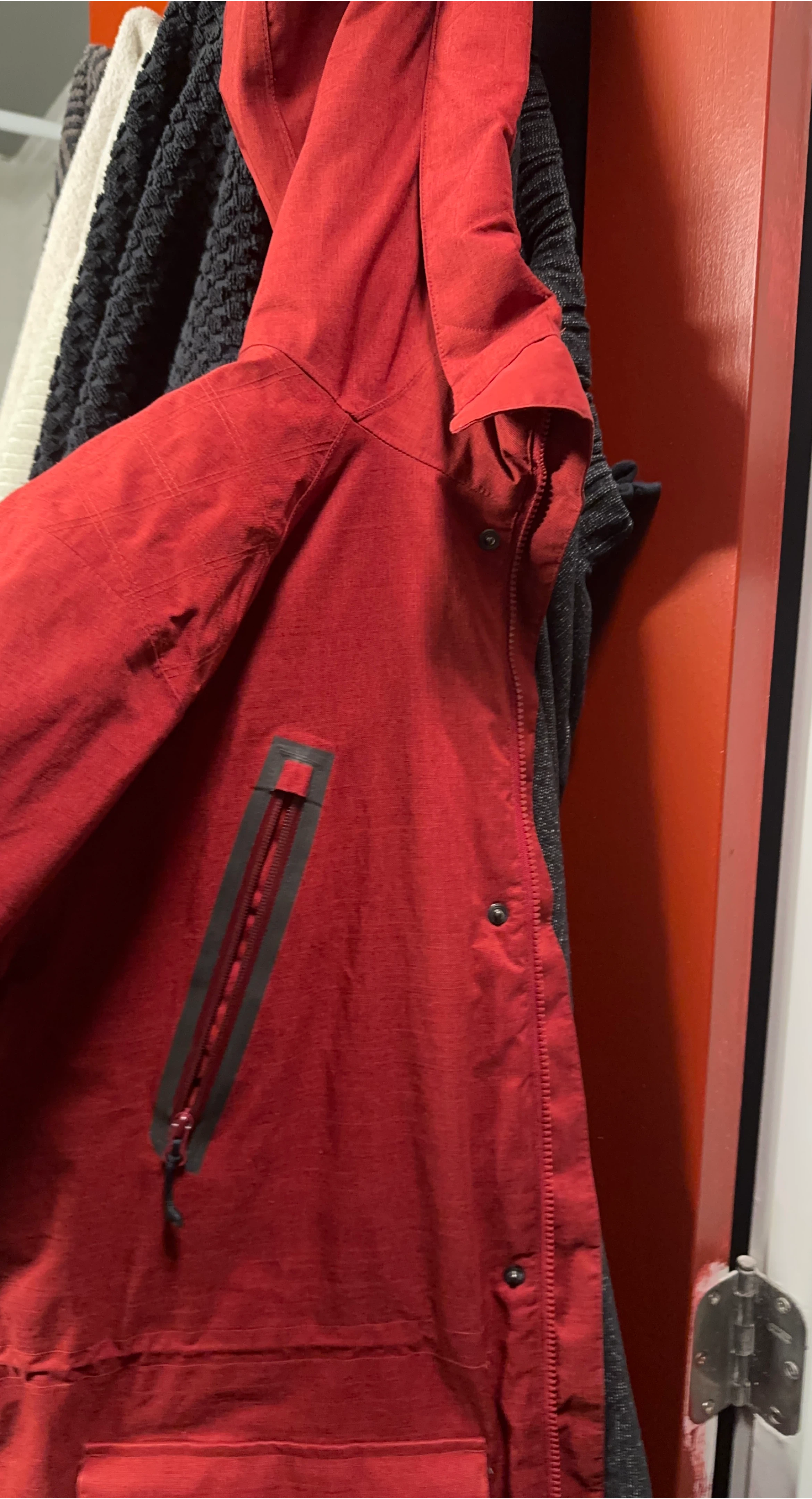 Under armour Red hooded jacket