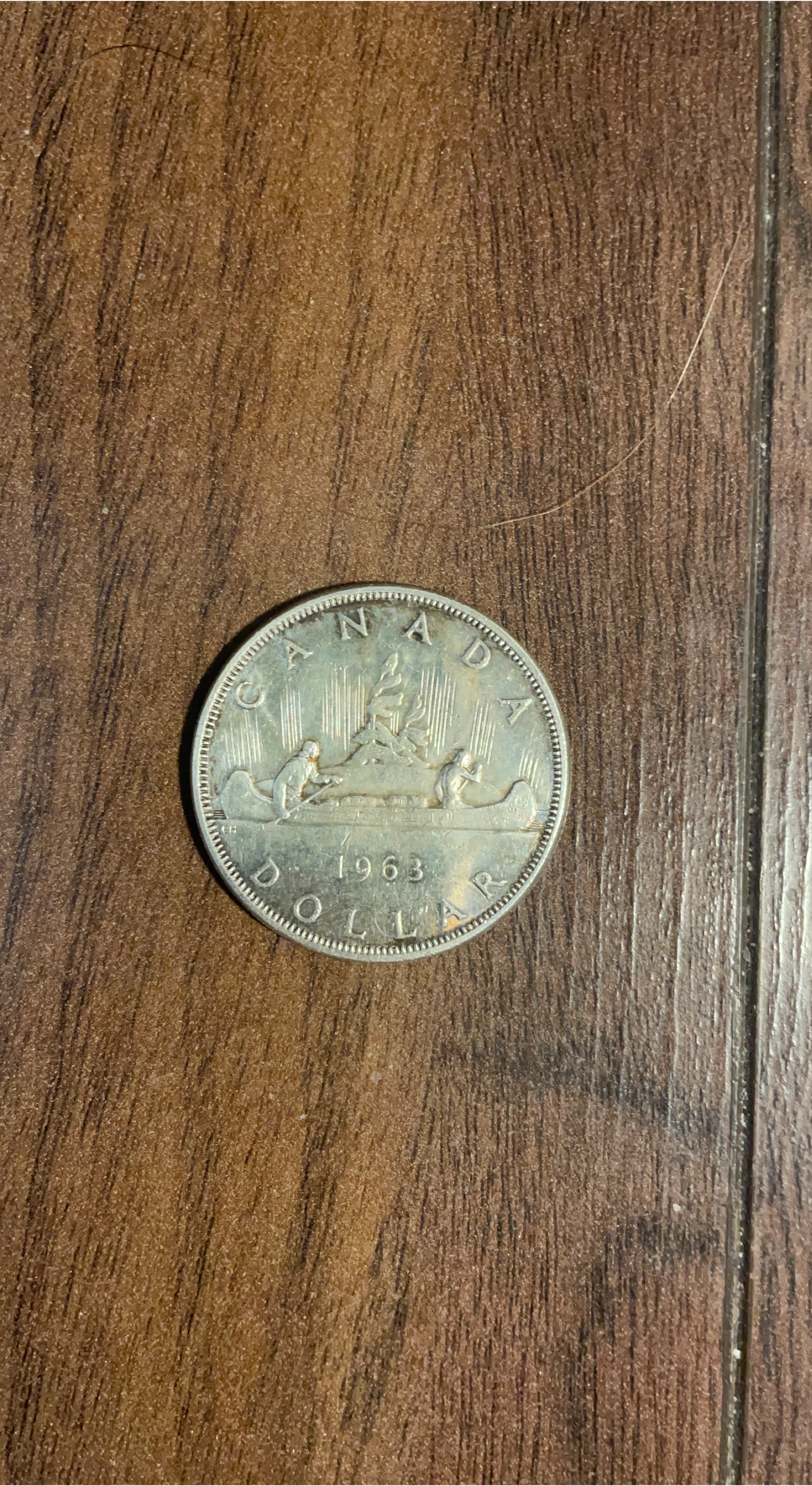 1963 Canada Silver Dollar