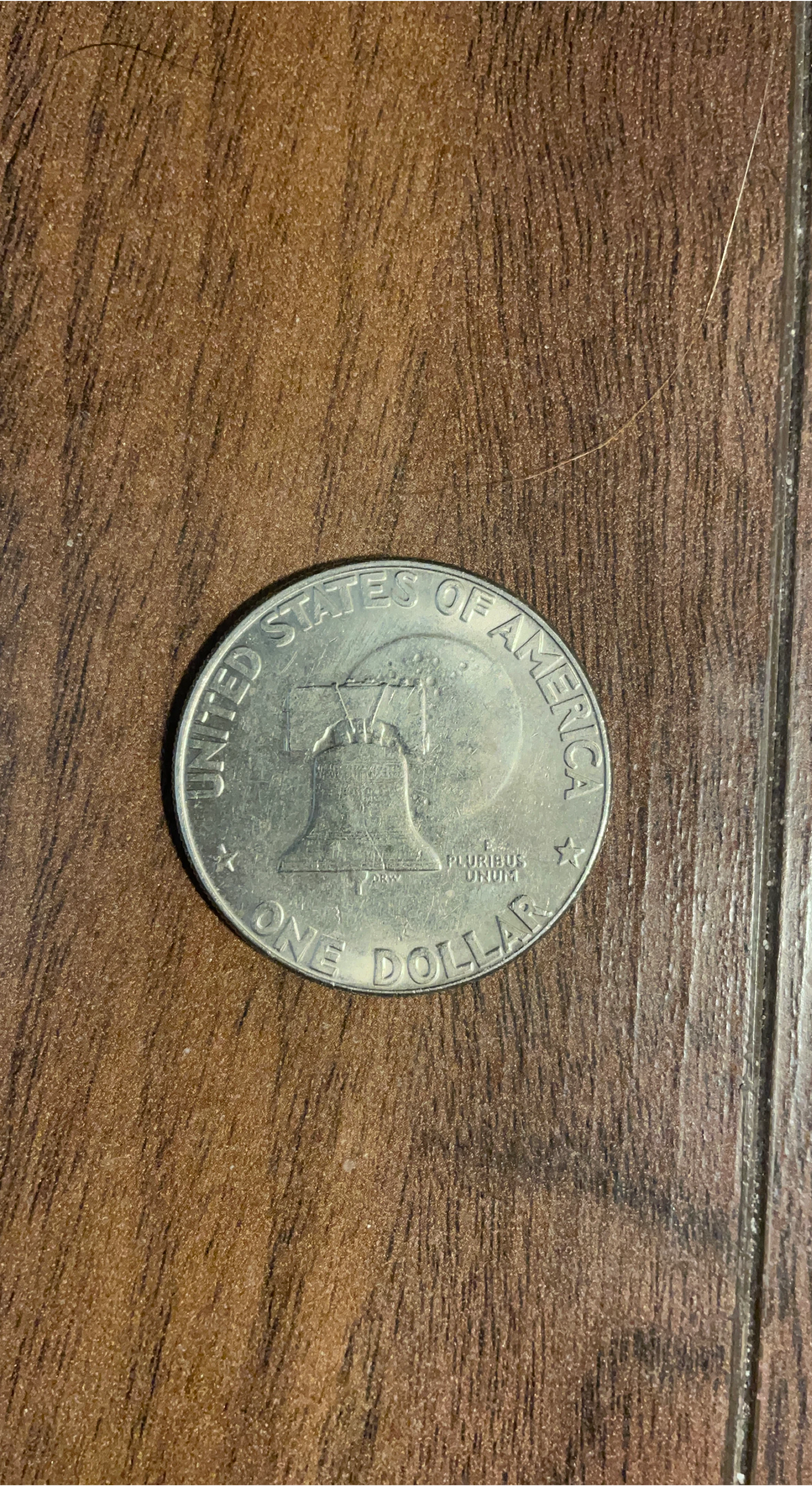 1976 Eisenhower One Dollar Coin image indicator(1)