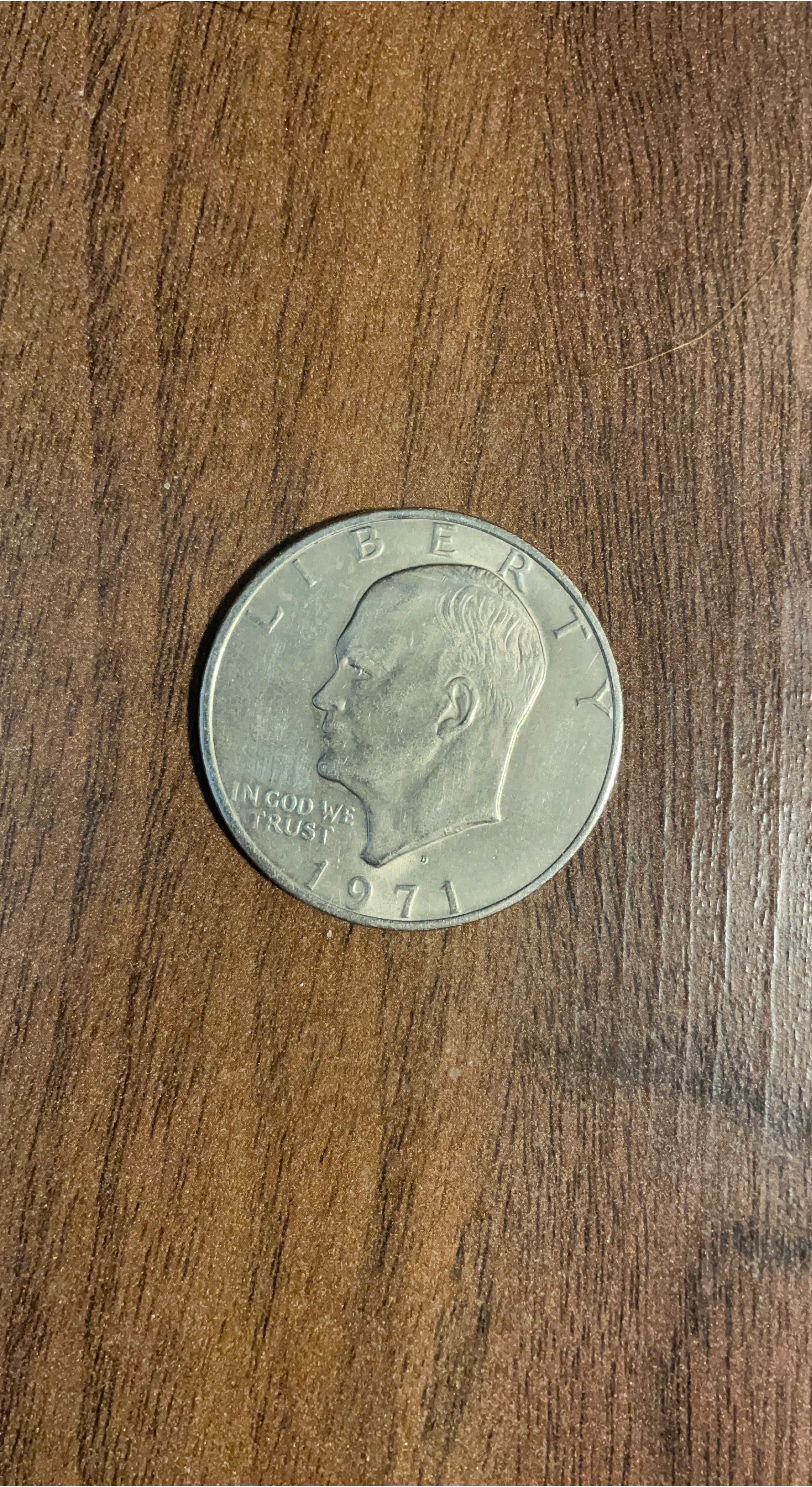 1971 Eisenhower Dollar Coin