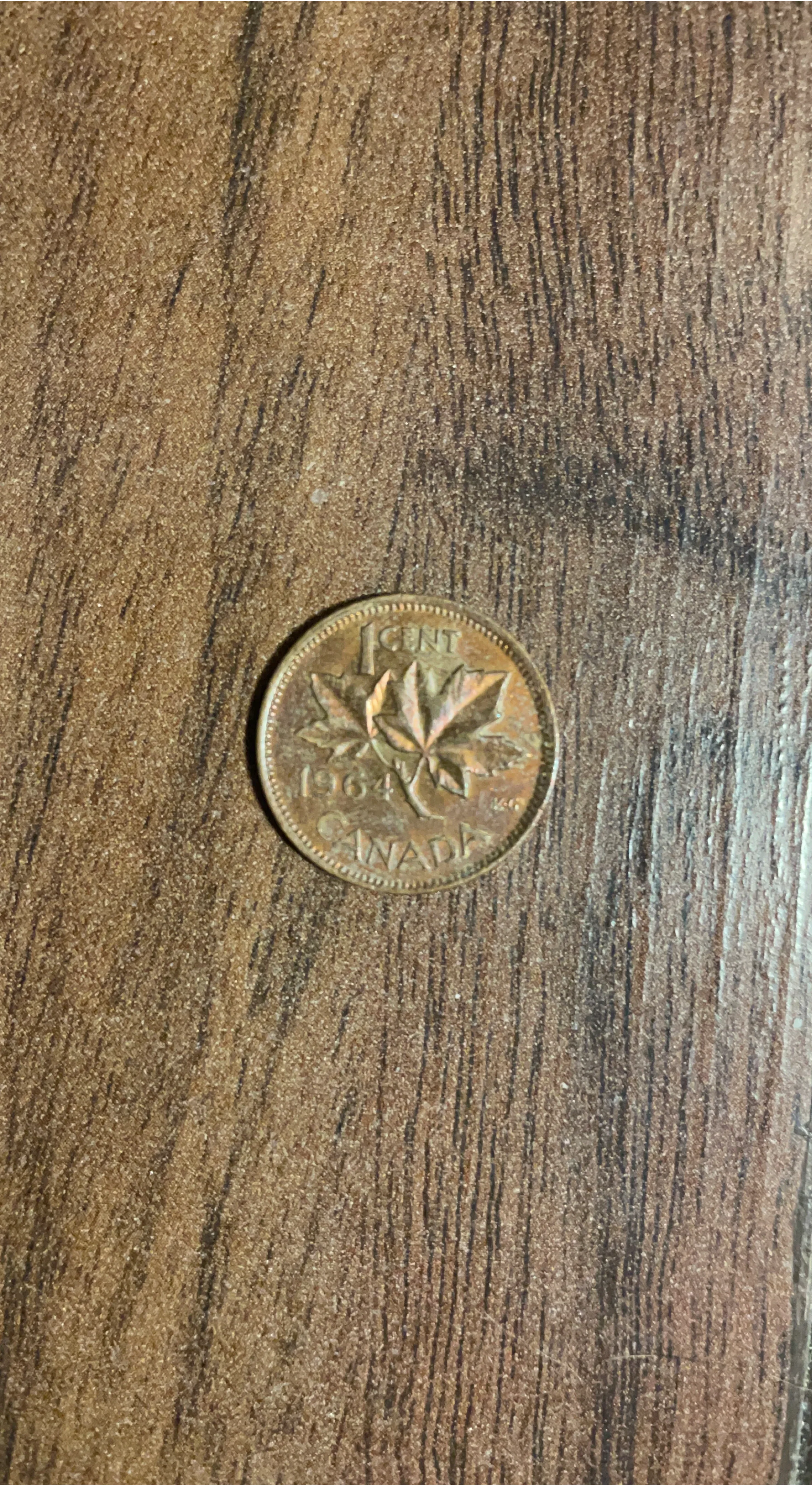1964 Canadian Penny