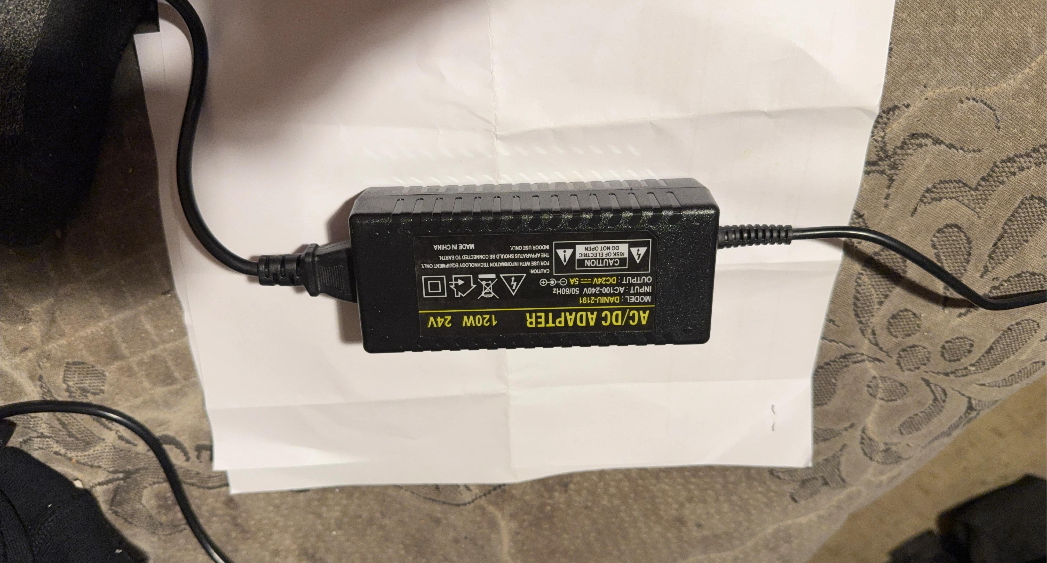 AC/DC Adapter 120W 24V
