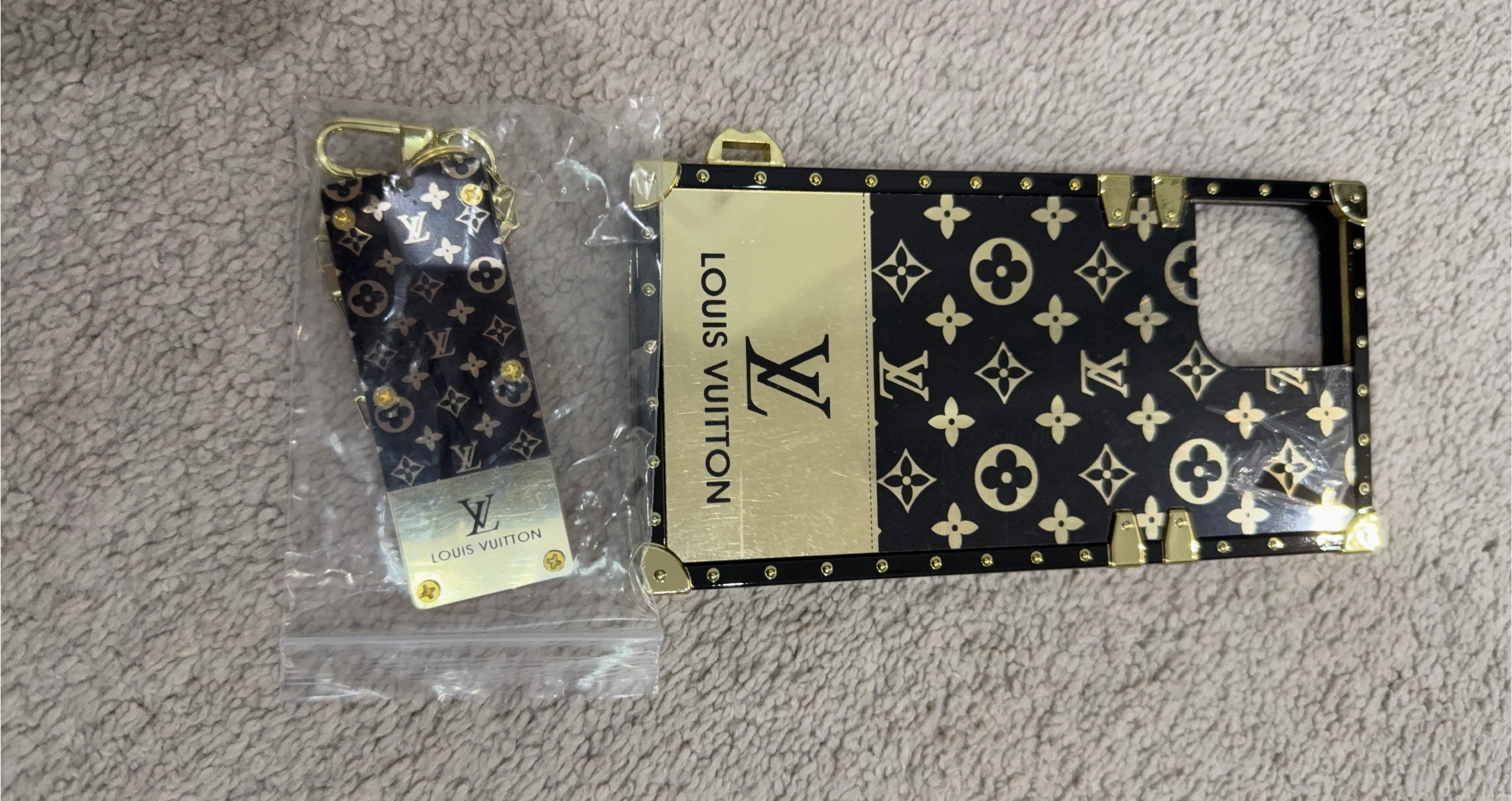 Louis Vuitton iPhone Case with Strap