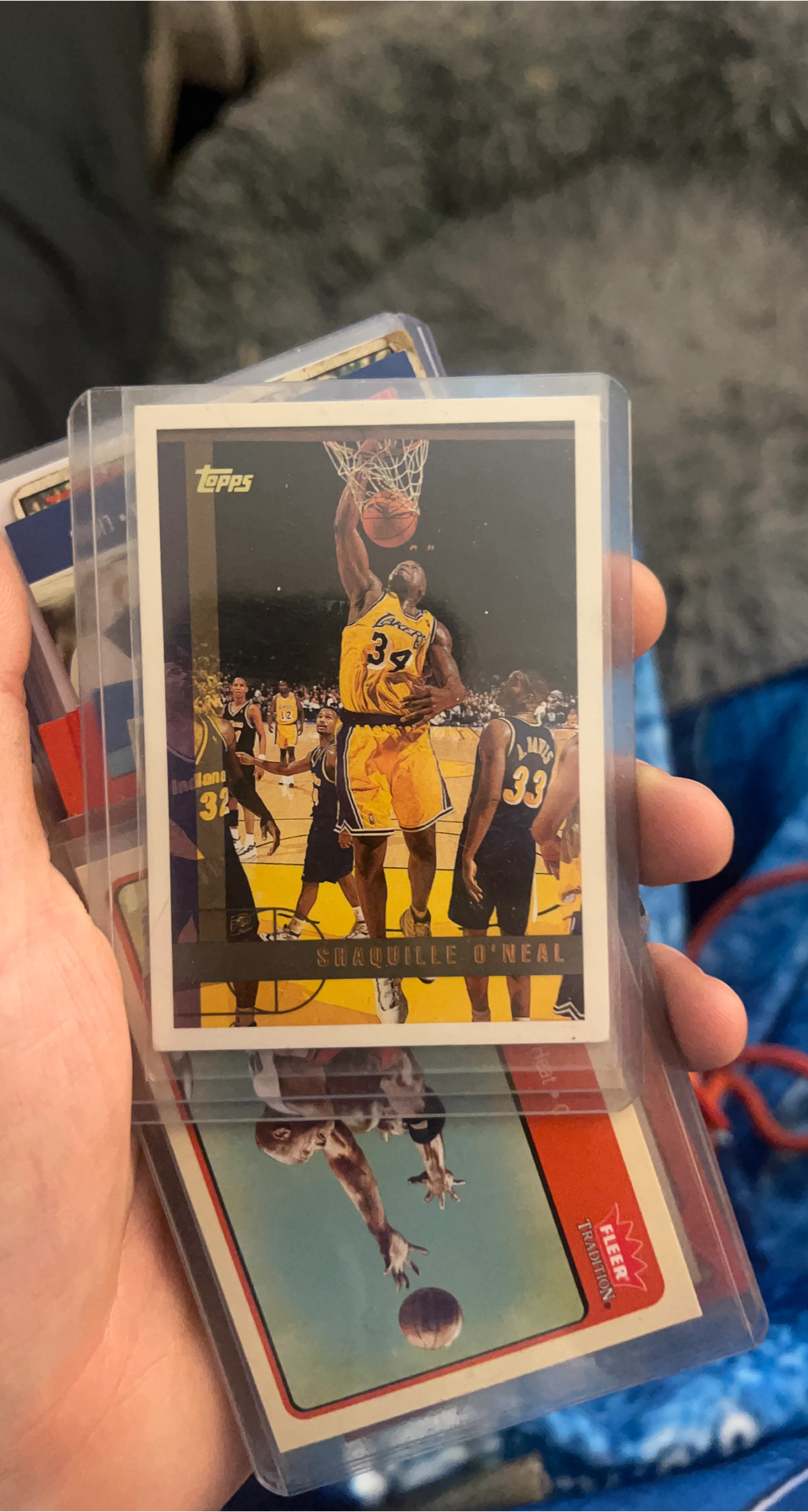 Shaquille O'Neal Topps Basketball Card