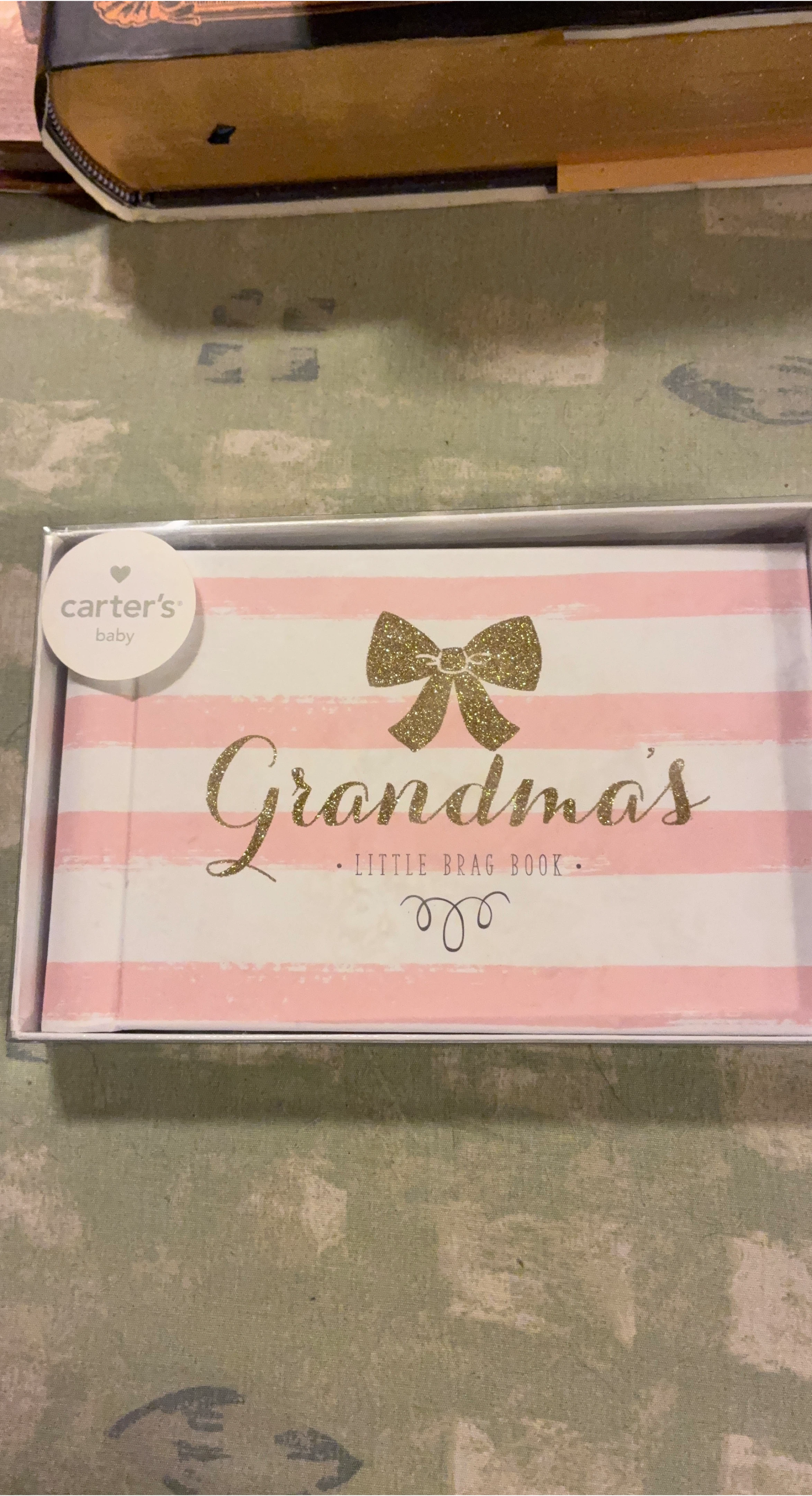 Carter's Baby Grandma's Little Brag Book - New