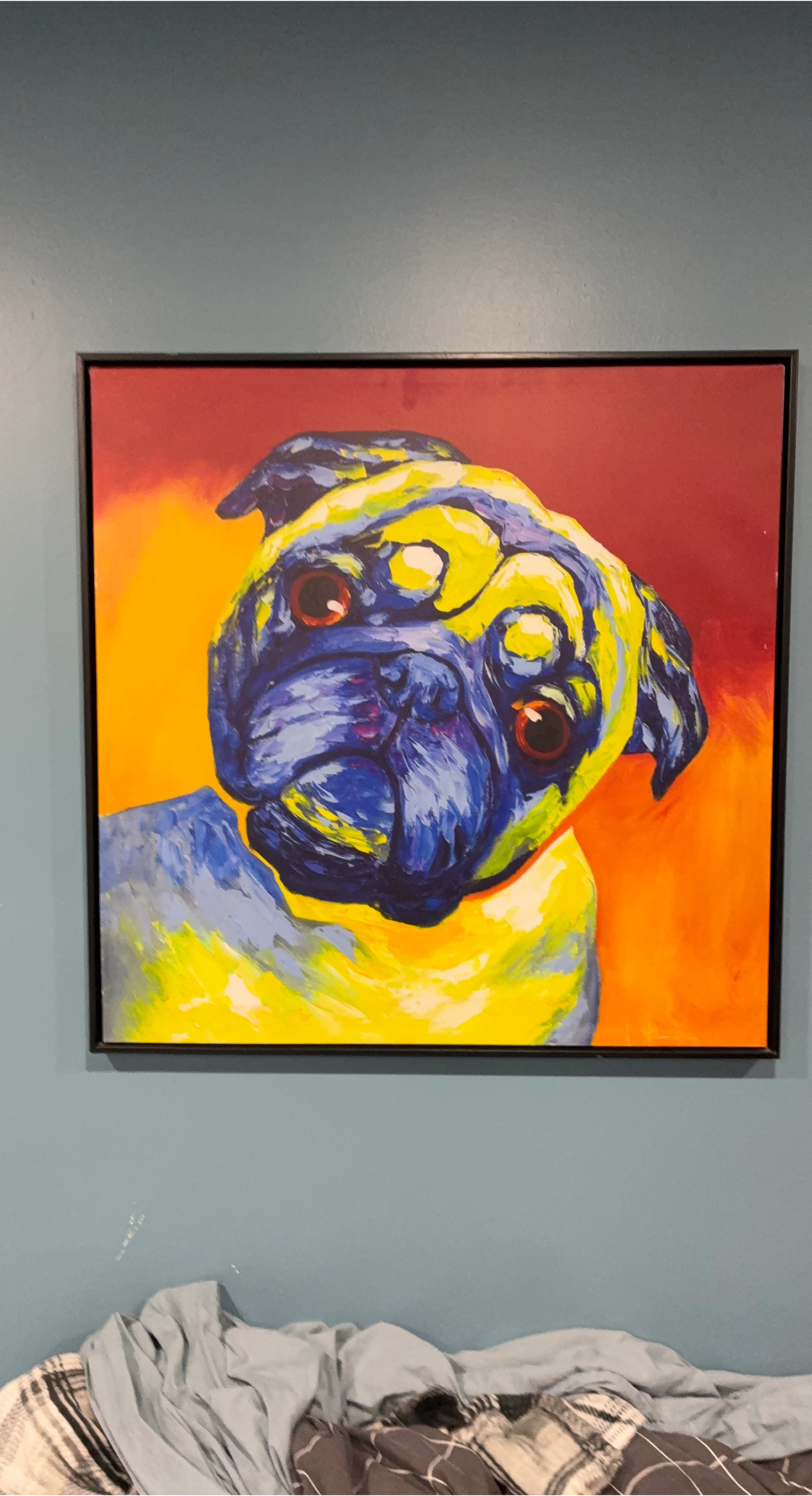 #Cleanout Pug Painting
