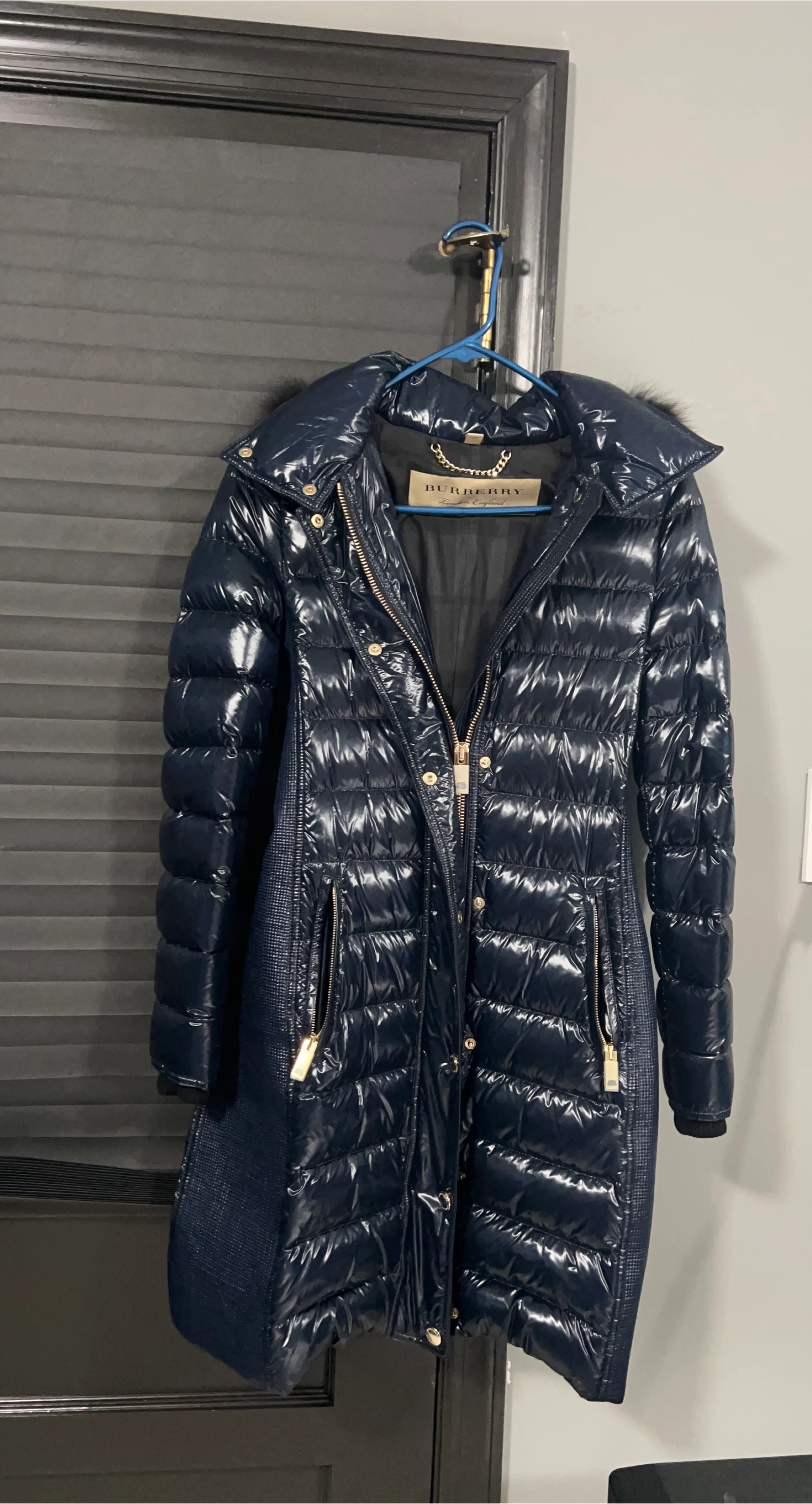 Burberry London England Puffer Coat