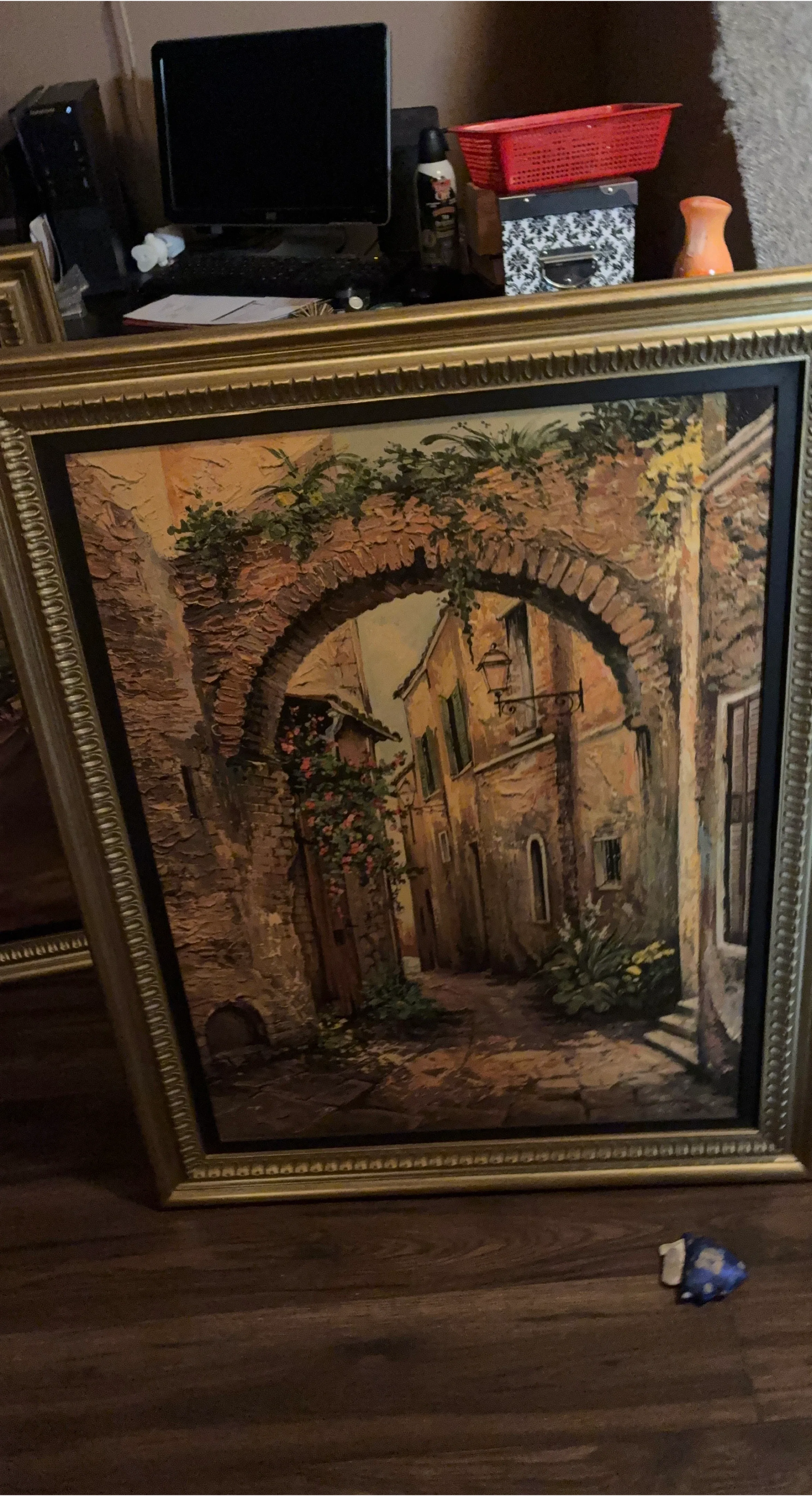 Framed Oil Painting