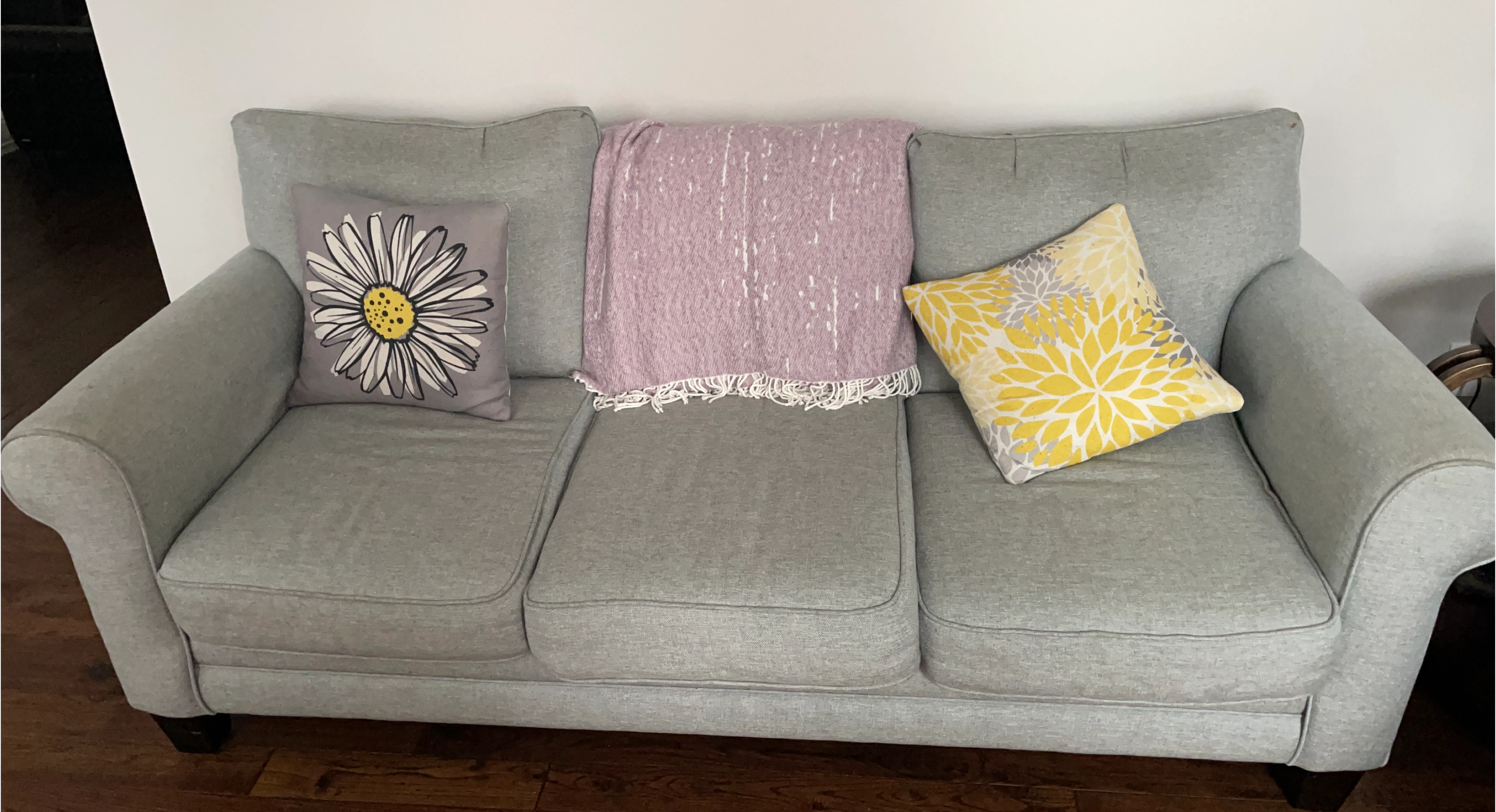 Comfortable Grey Sofa