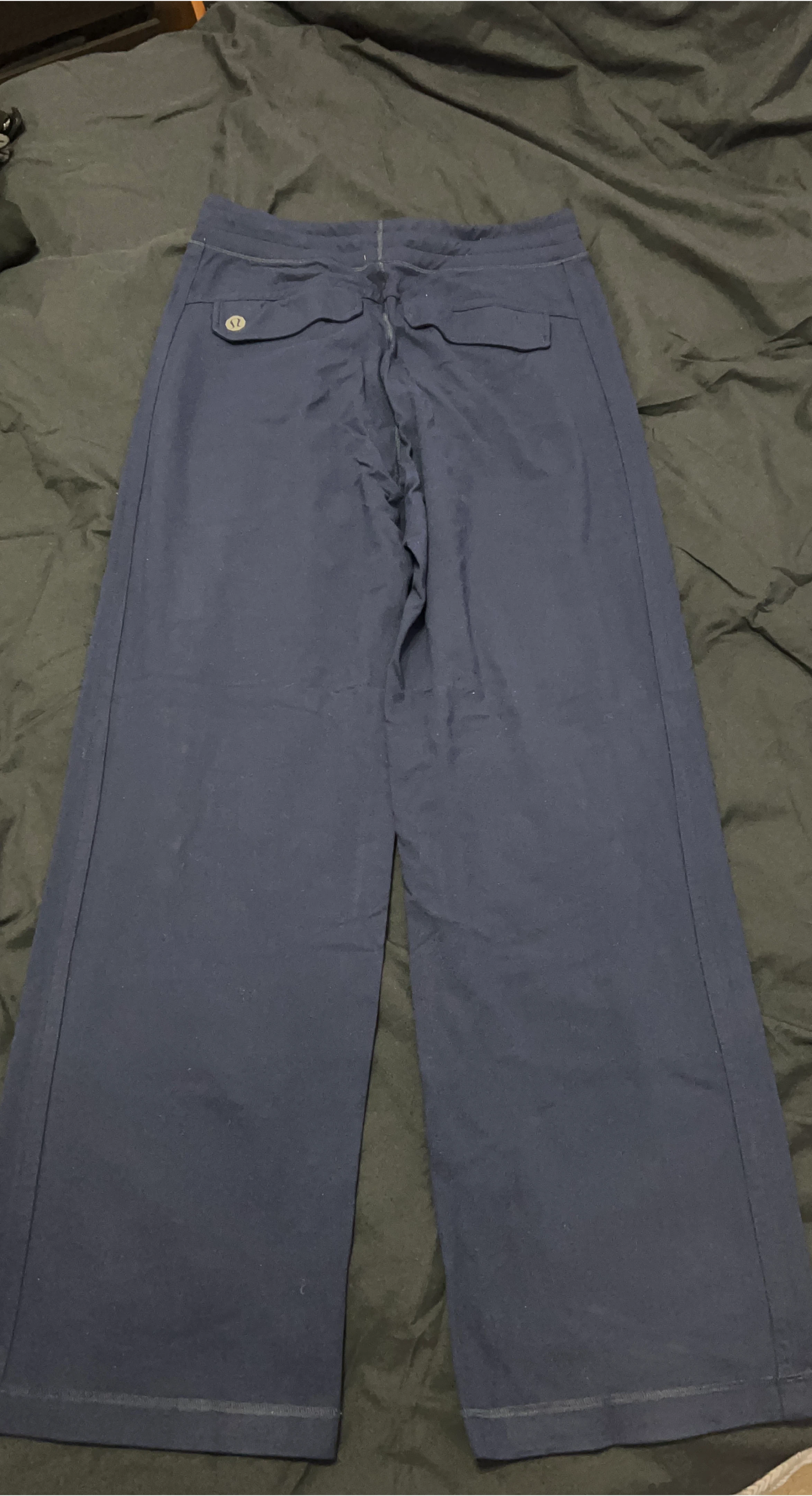 Lululemon Blue Wide Leg Pants for Men Size-32