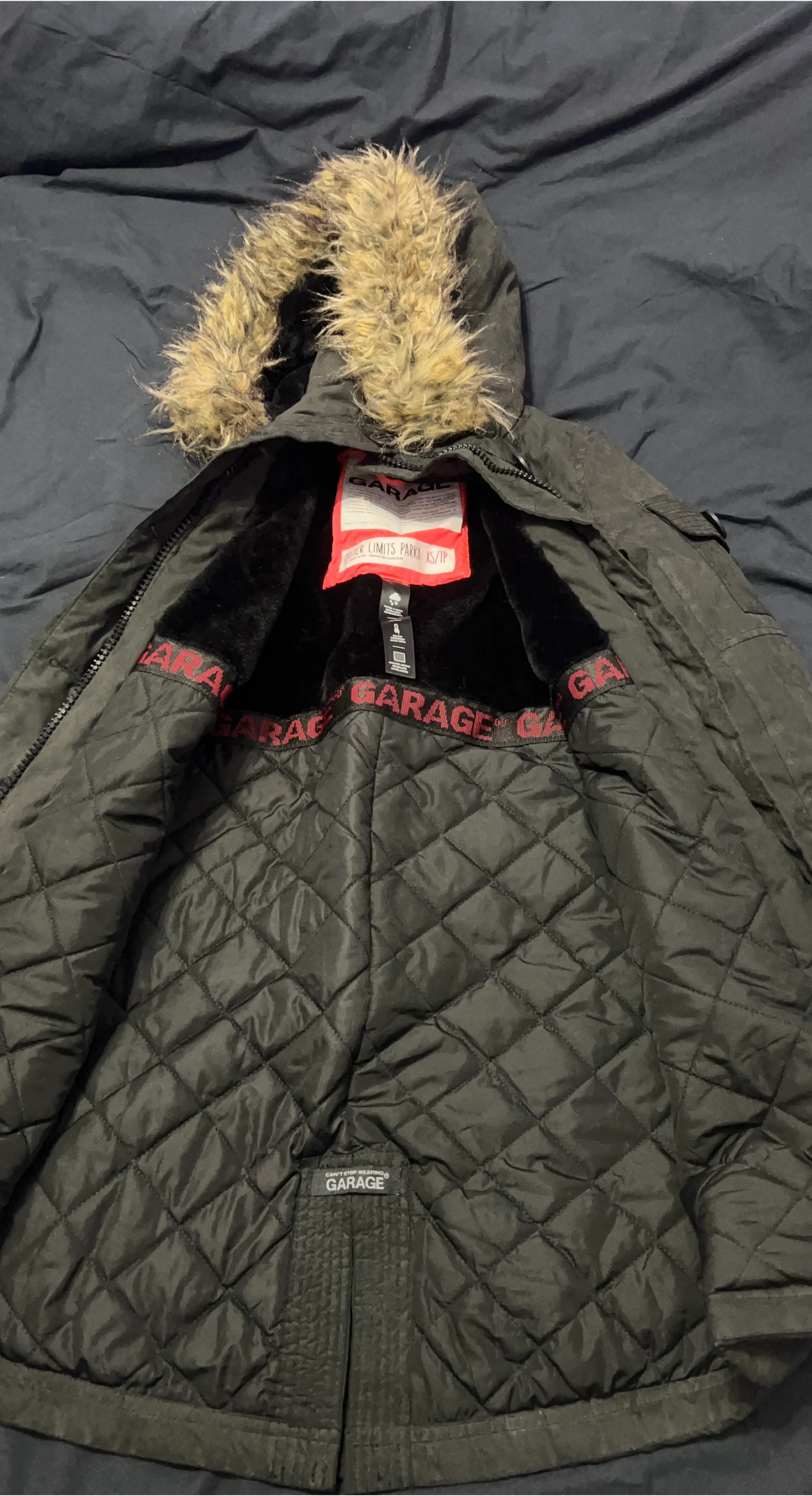 Garage Winter Limits Parka - Size XS