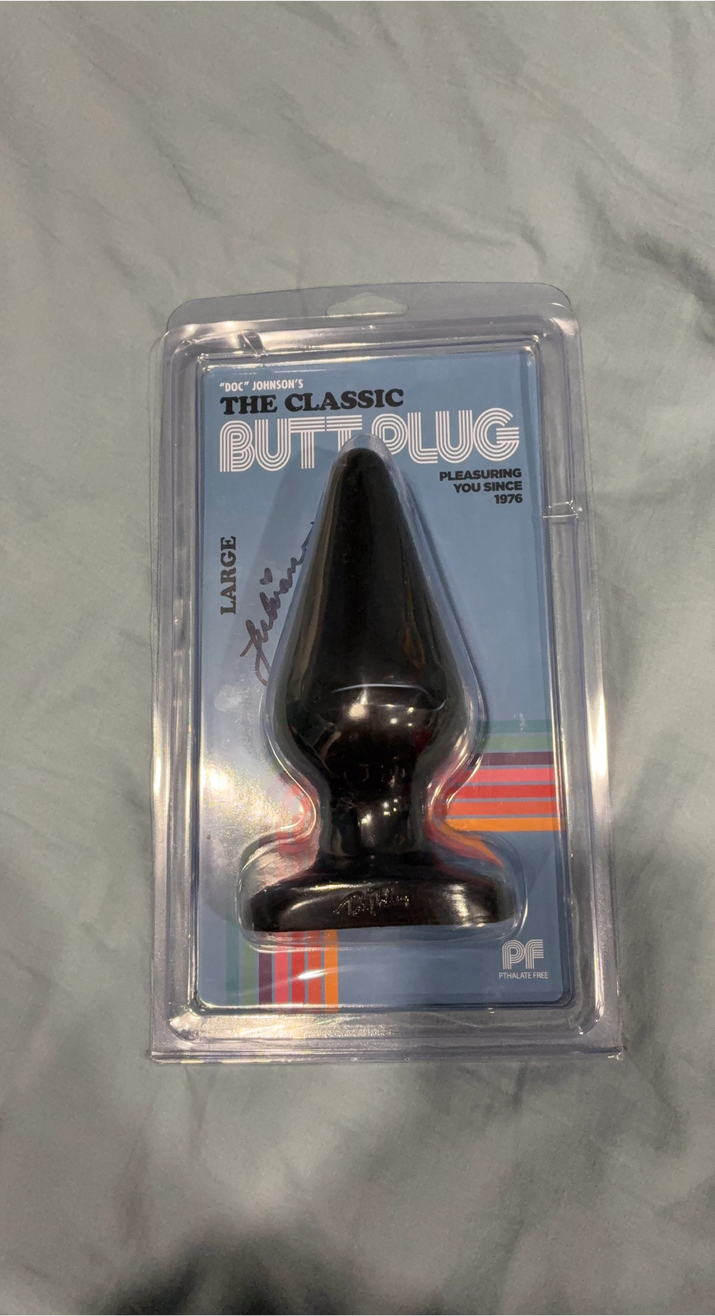 "Doc Johnson's Classic Butt Plug - Large