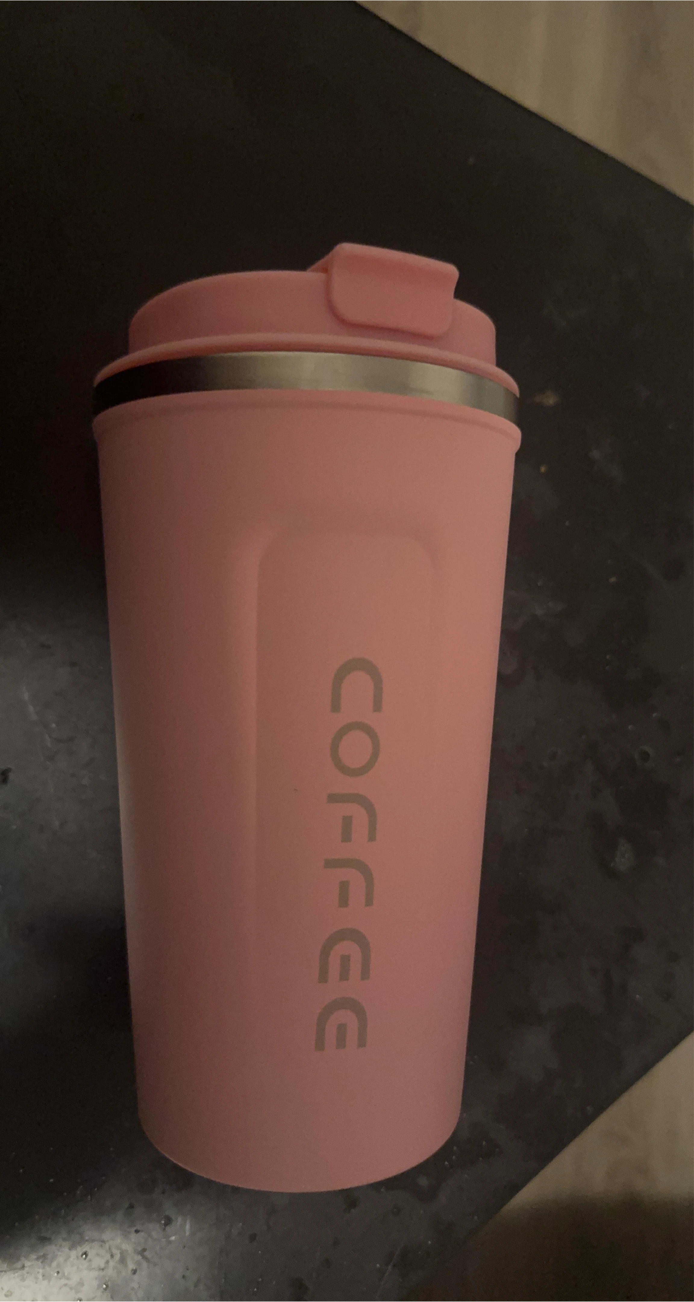 Pink Coffee Tumbler