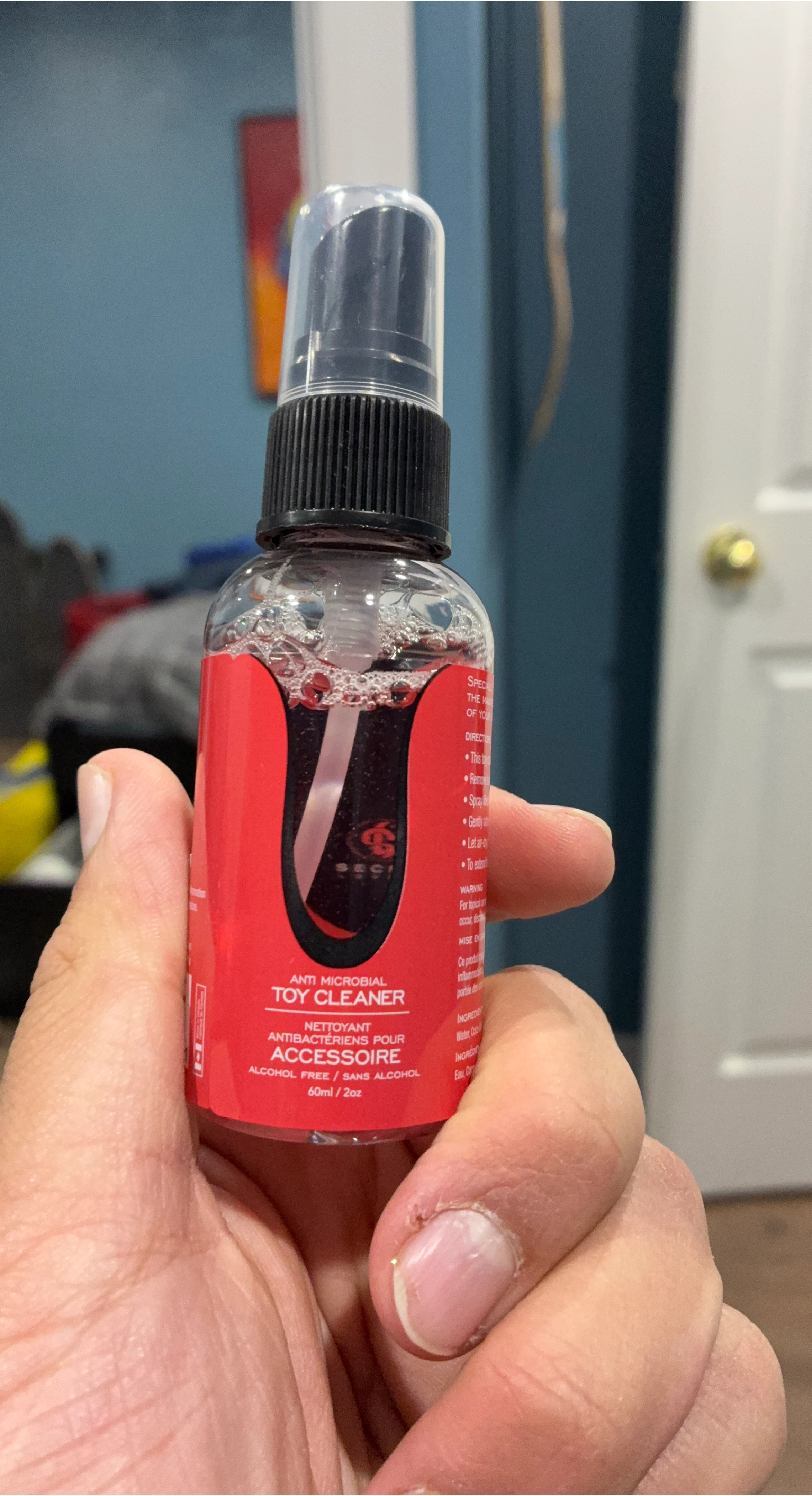 Anti Microbial Sex  Toy Cleaner 60ml