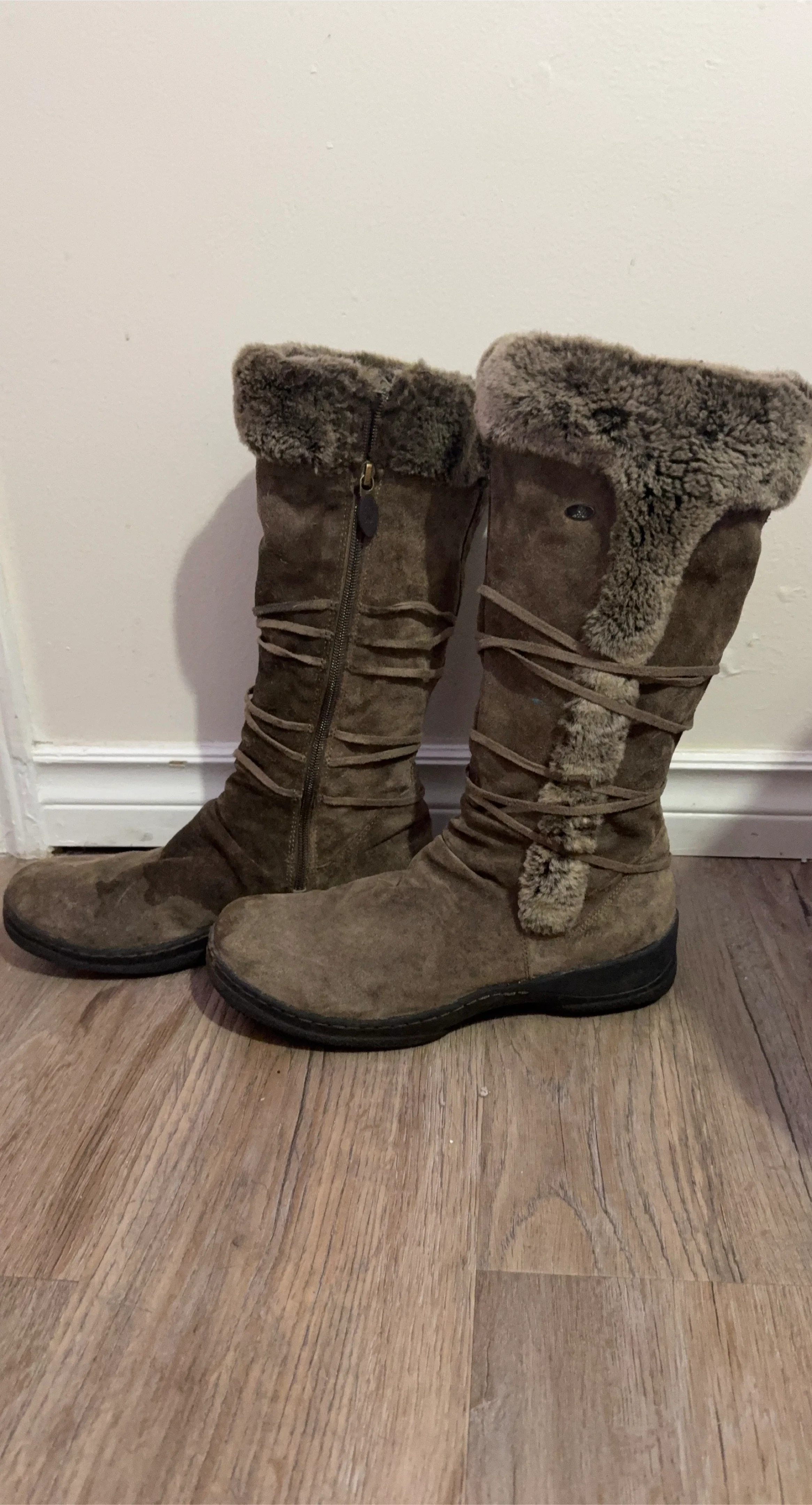 Skechers Brown Suede Boots