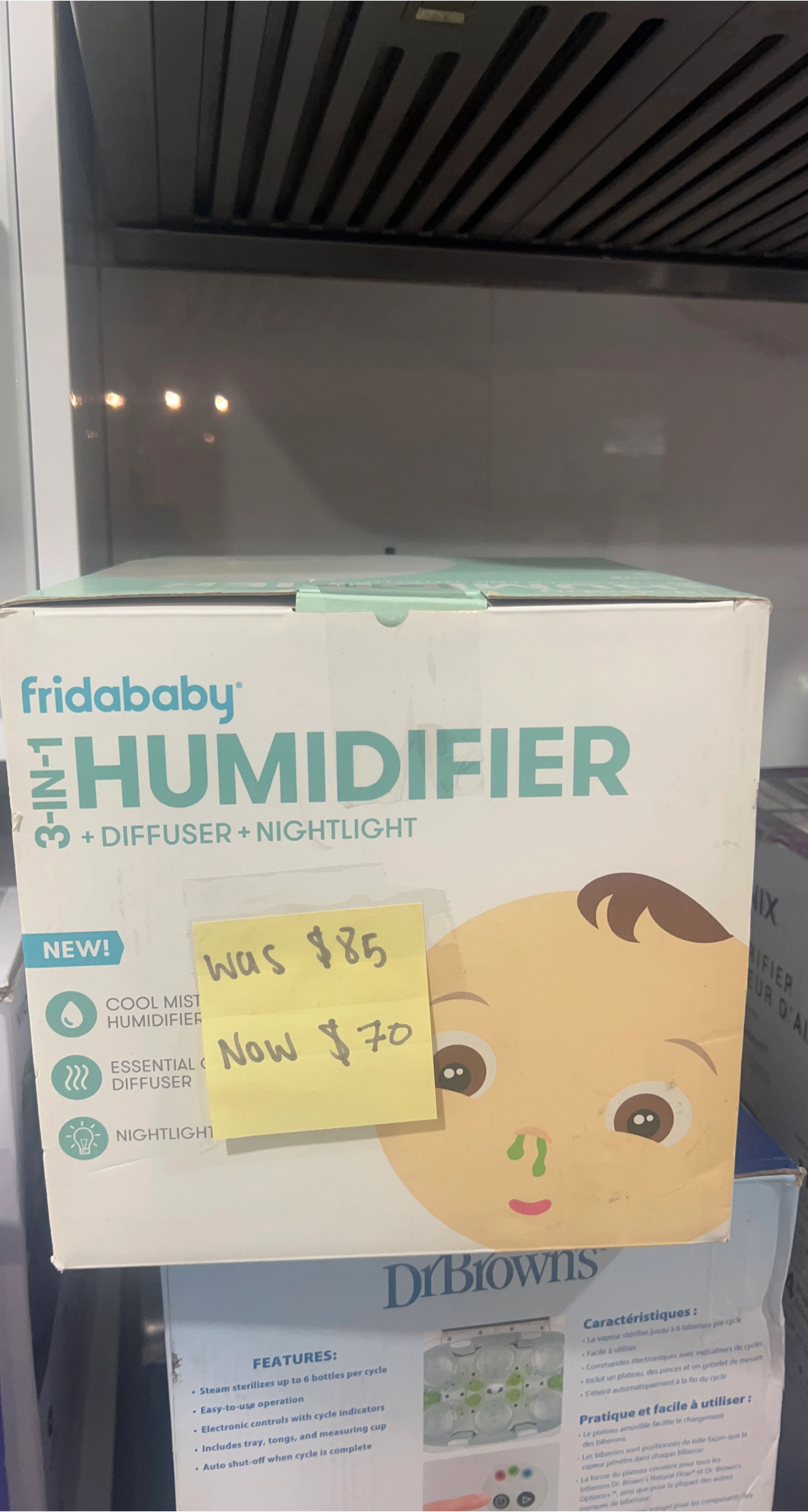 Fridababy 3-in-1 Humidifier + Diffuser + Nightlight
