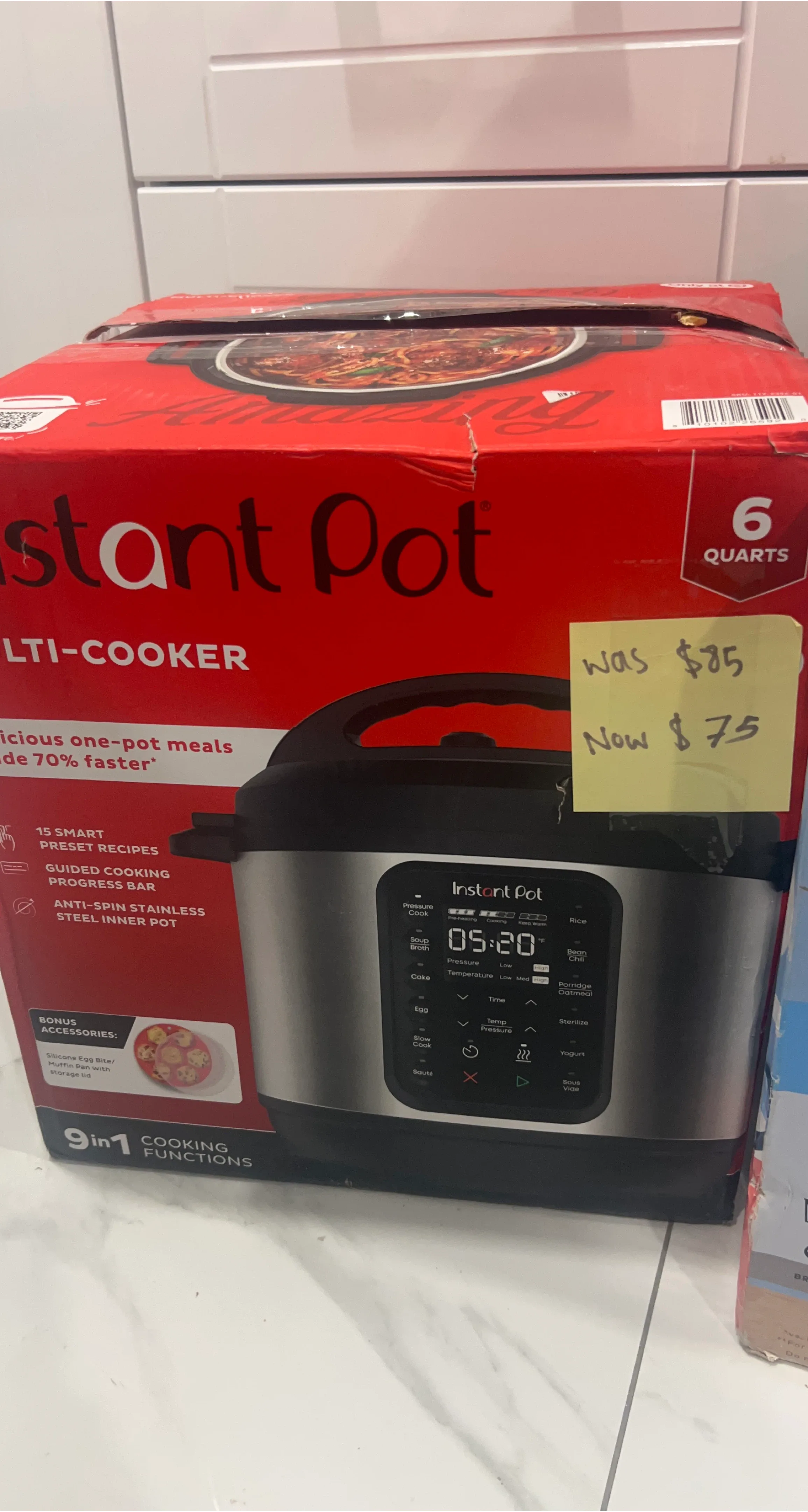 Instant Pot 6 Quarts Multi-Cooker