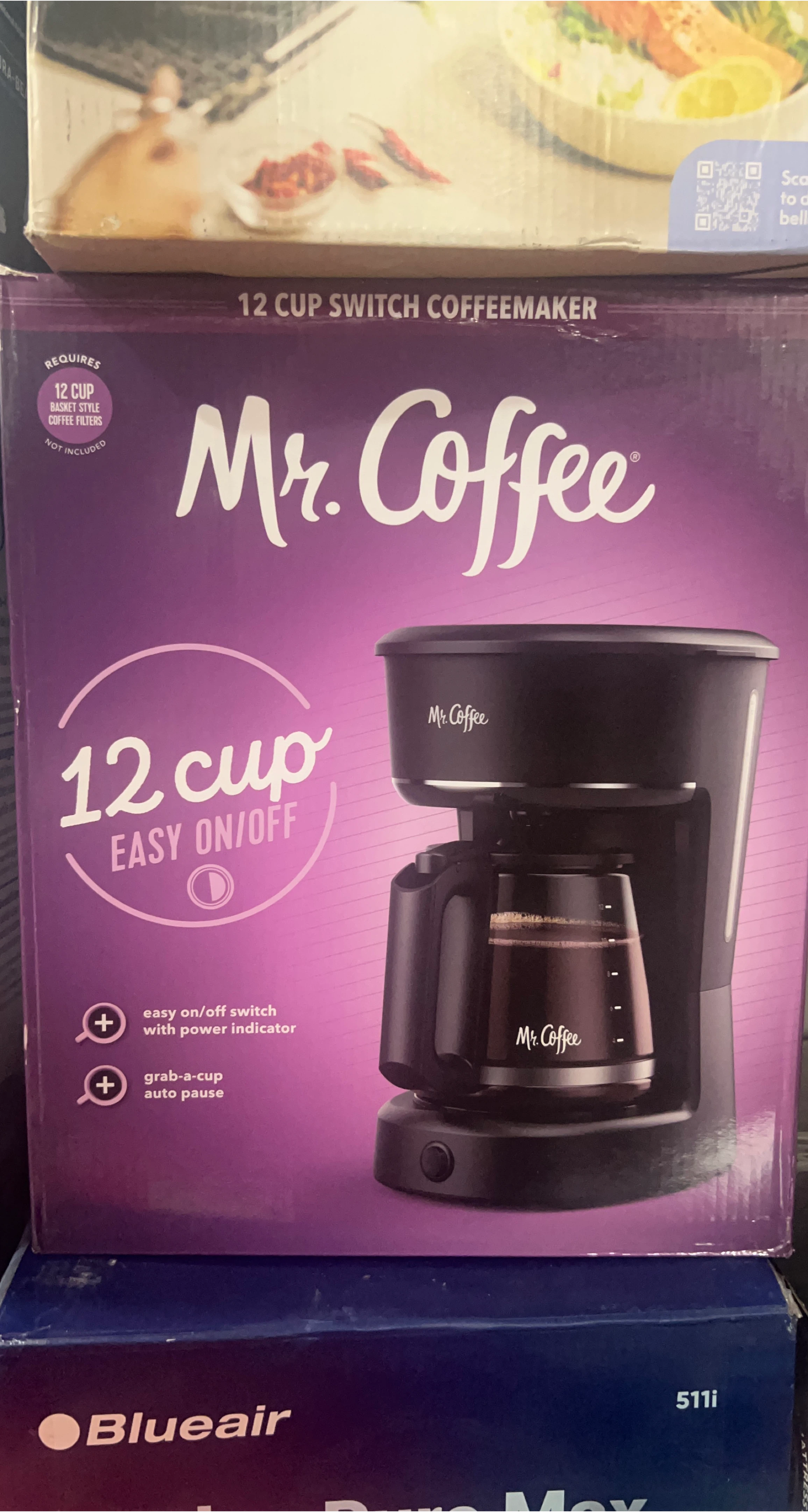 Mr. Coffee 12-Cup Switch Coffeemaker