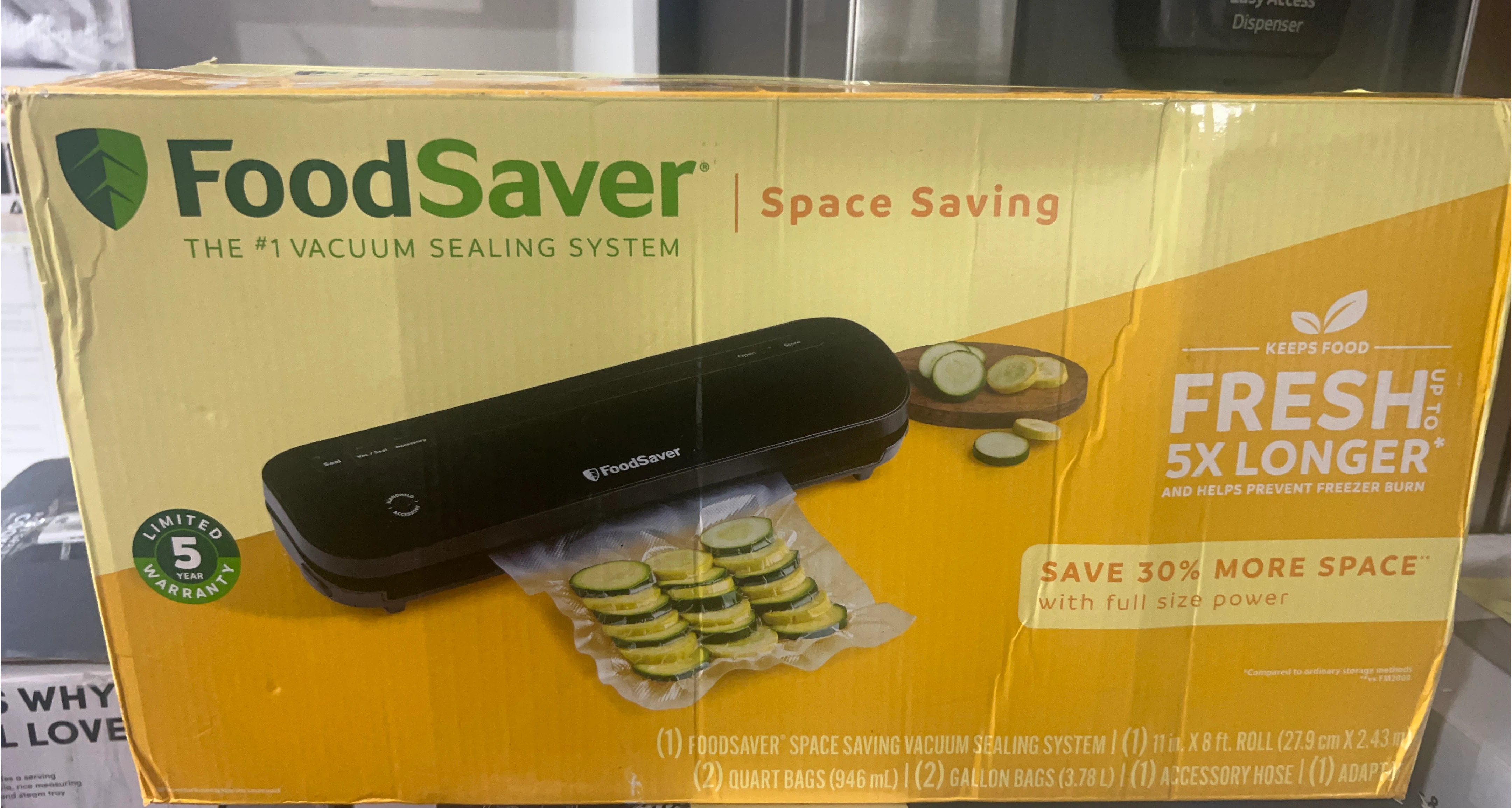FoodSaver Space Saving Vacuum Sealing System