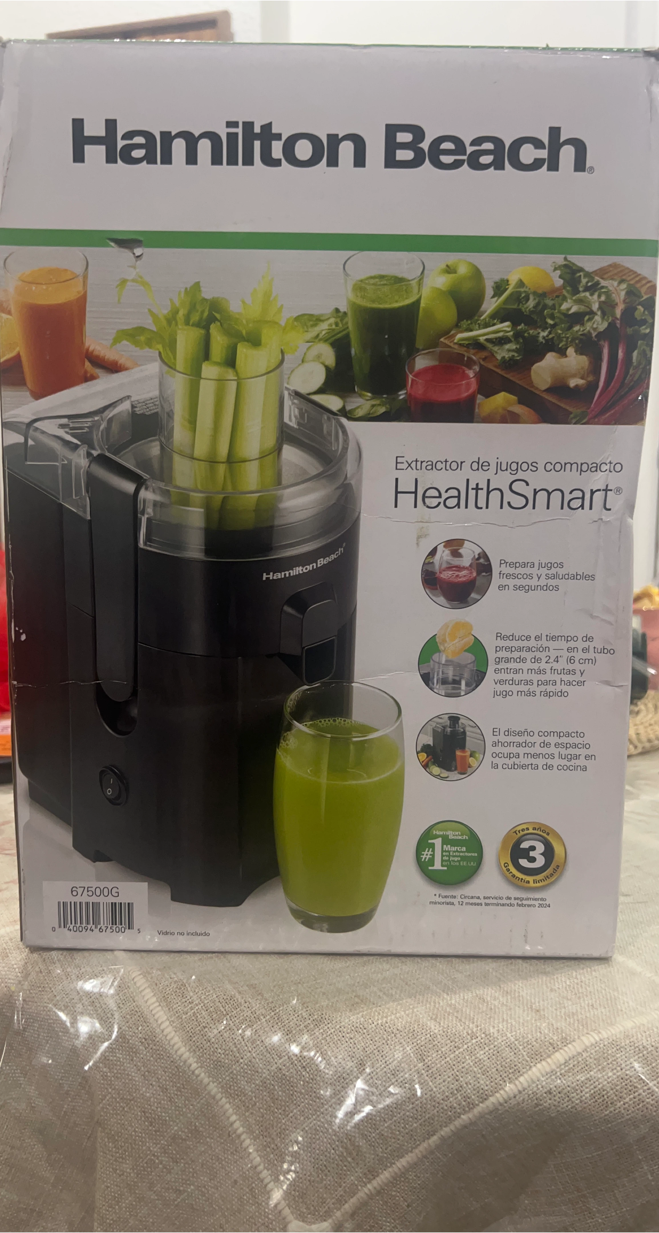 New Hamilton Beach HealthSmart Juicer