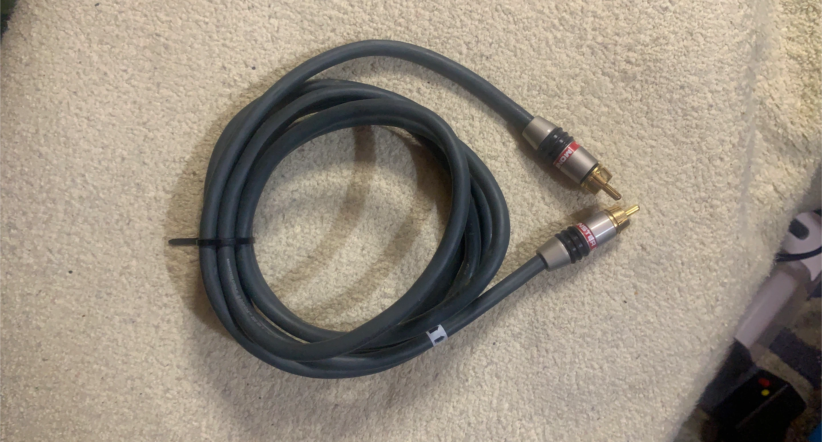 Monster Cable RCA Audio Cable