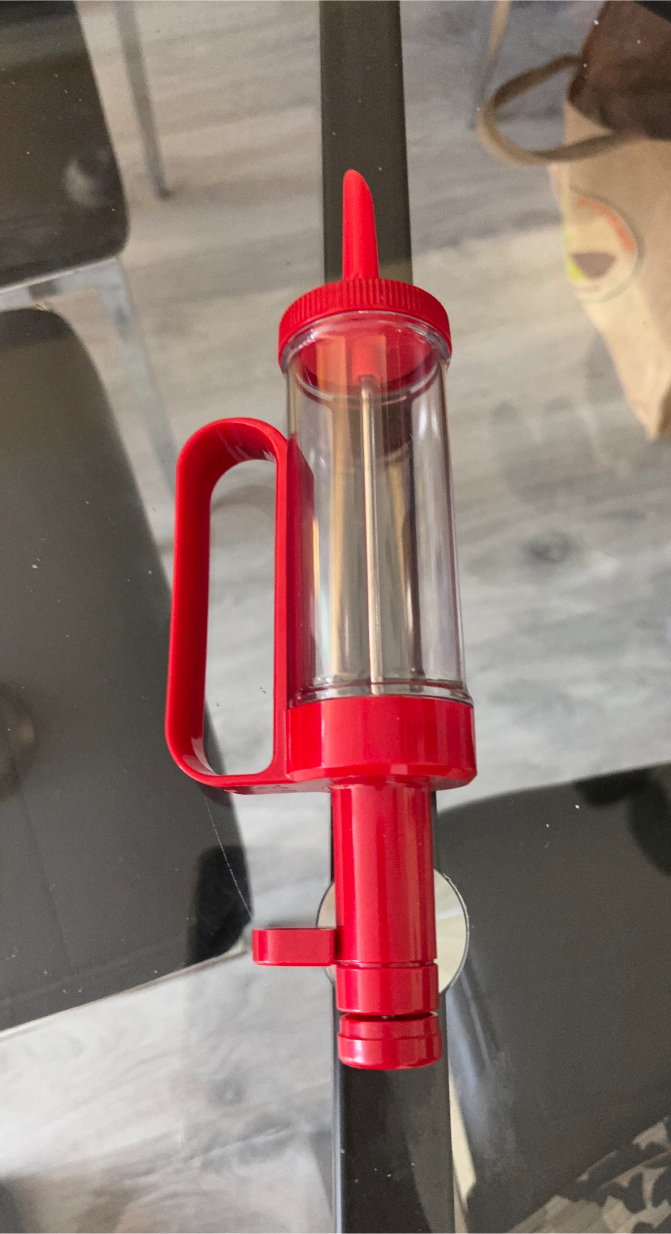 Red Dough/Batter Dispenser
