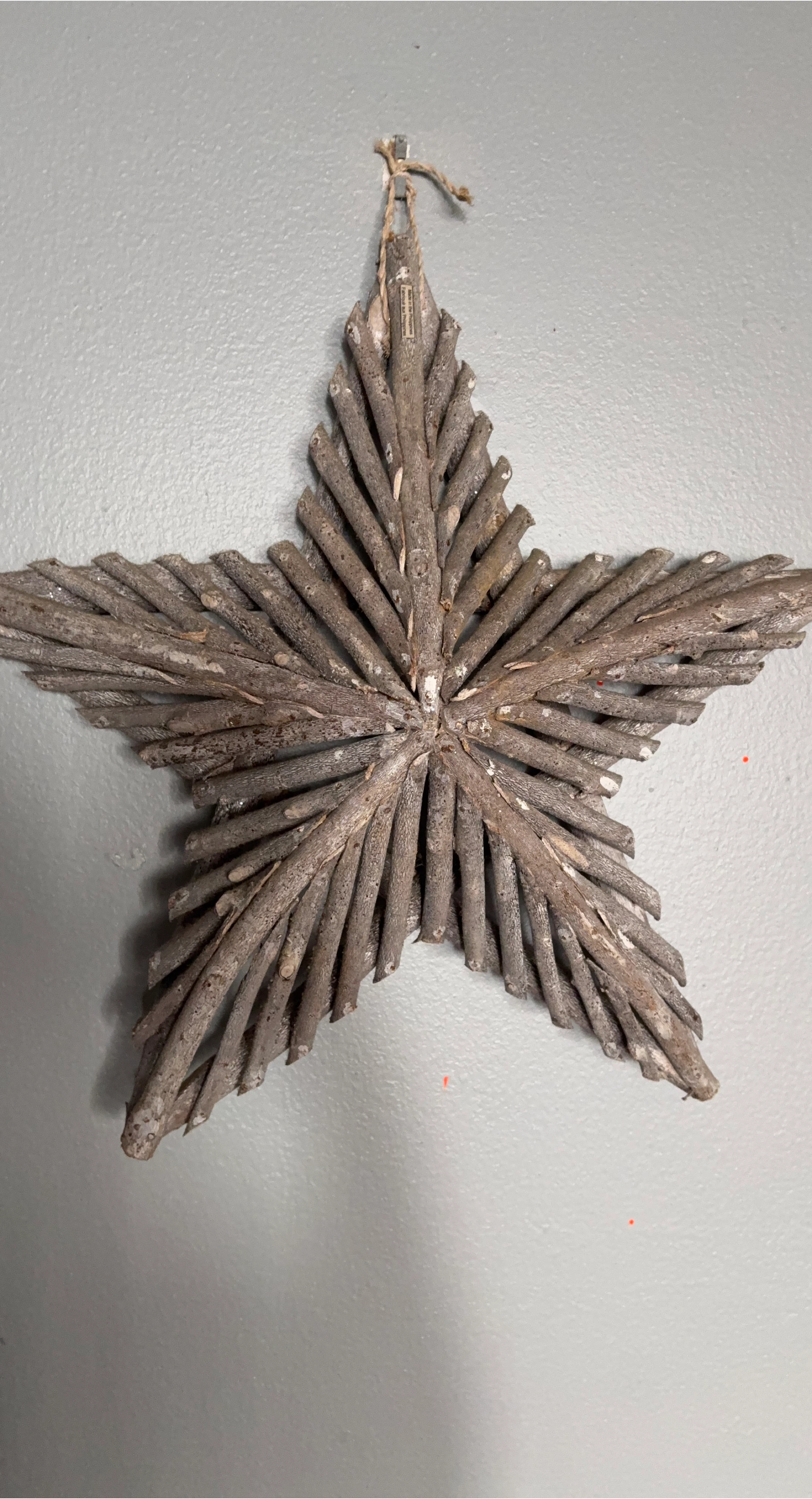 Rustic Wooden Star Decor #cleanout